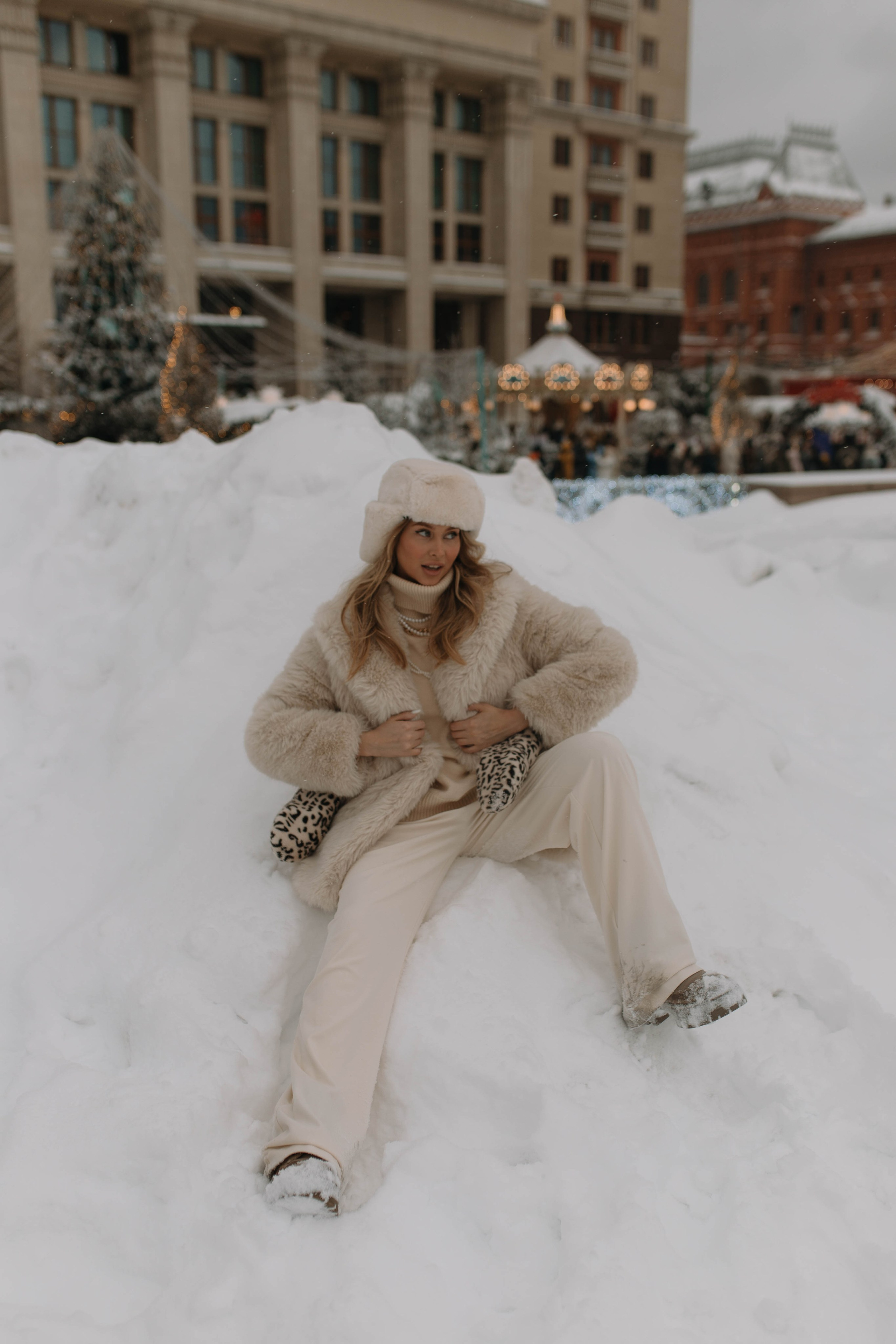 Портфолио со съемками в зимнее и новогоднее время. Женский и свадебный фотограф Анастасия Митрохина