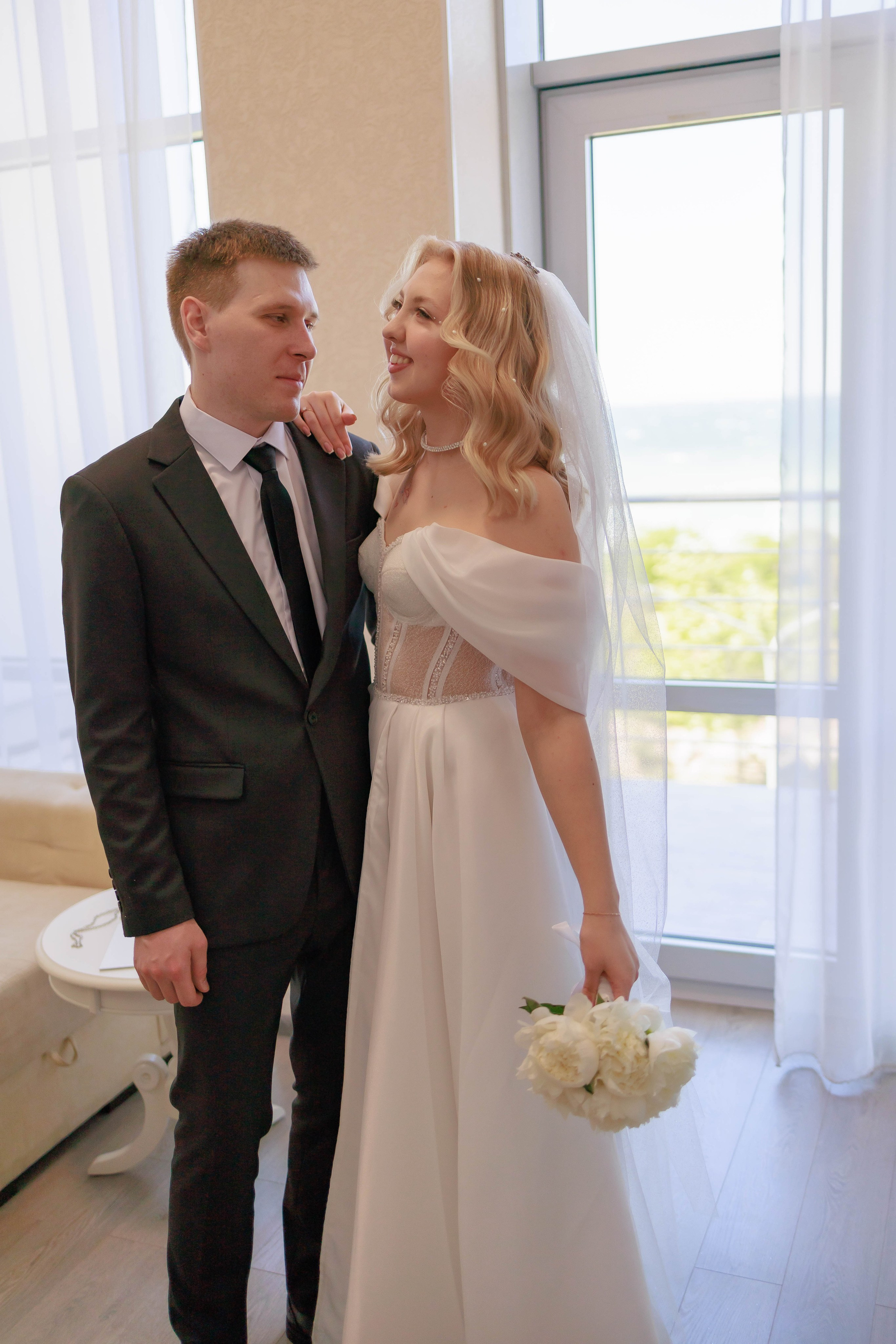 Игорь и Катерина утро невесты Акваделюкс. Фотограф и видеограф в Крыму и Севастополе