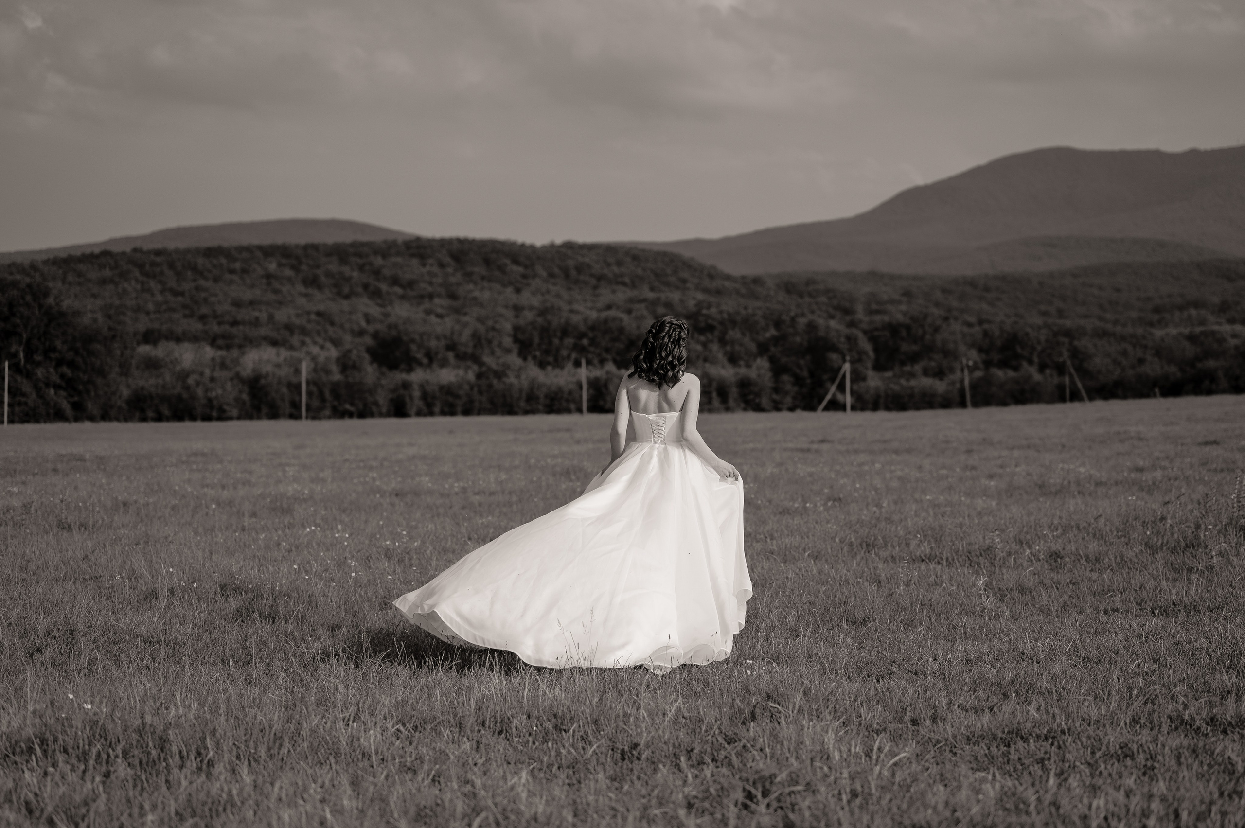 Свадебная съёмка в горах. Свадебный и семейный фотограф в Краснодаре Алина Мельник