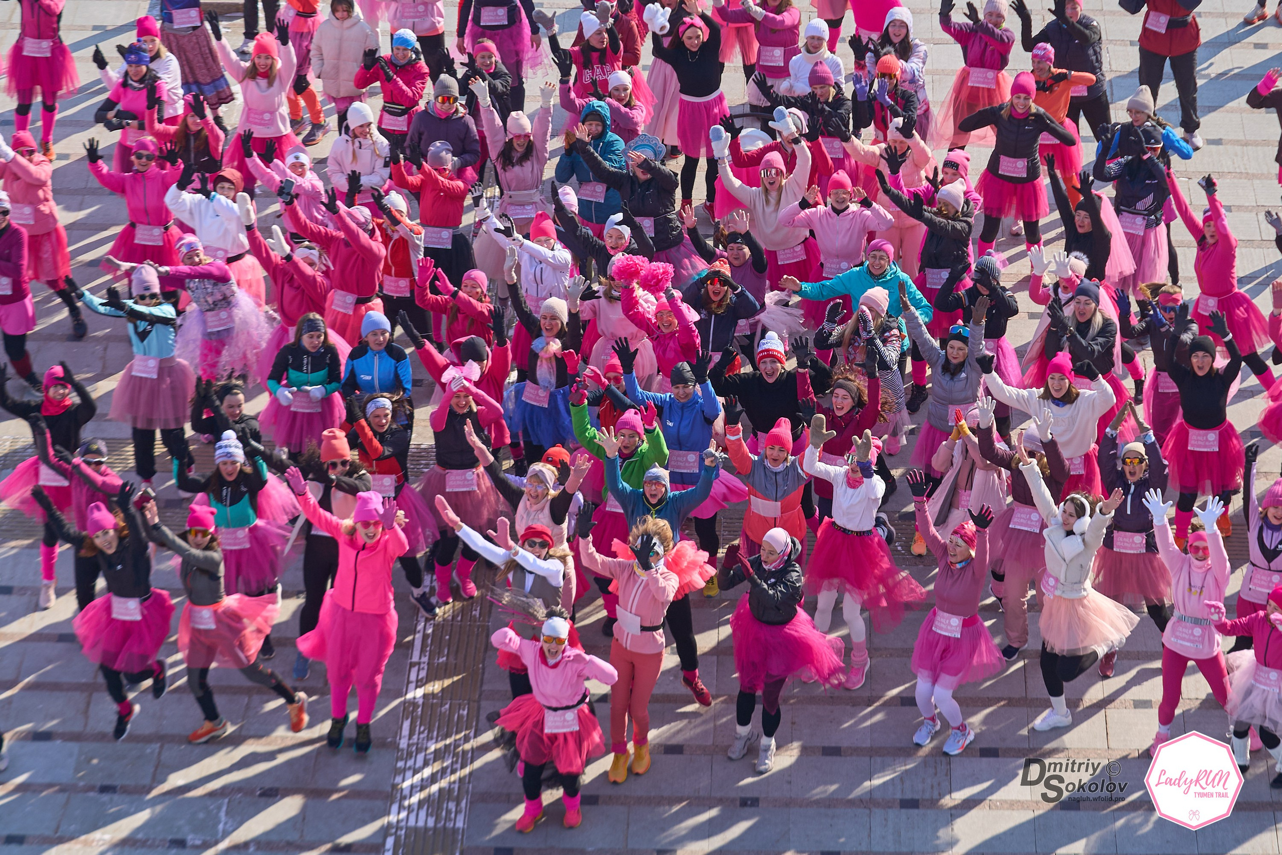 Забег 8 марта. Портретный и репортажный фотограф в Тюмени | Соколов Дмитрий