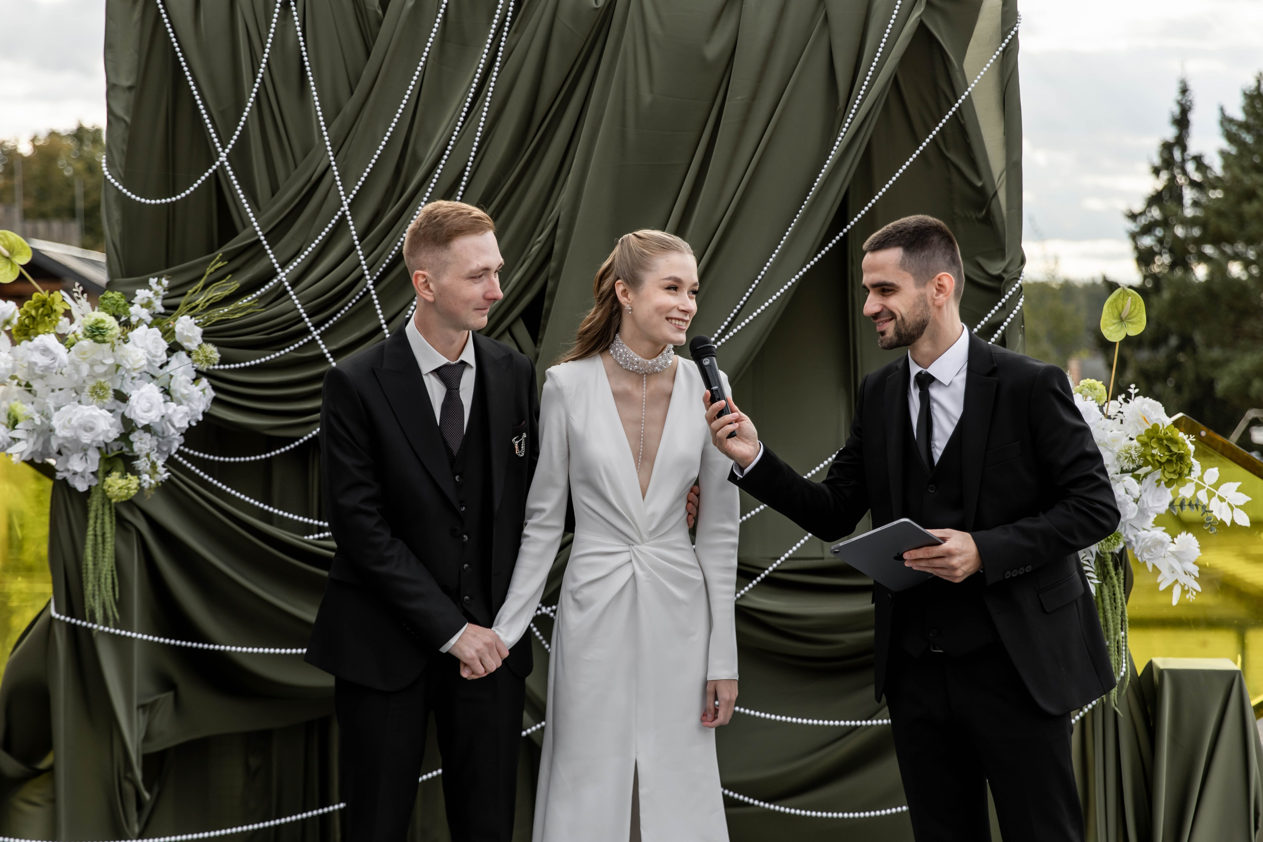 Выездная регистрация + Барвиха + банкет. Свадебный и семейный фотограф в Москве Диана Левченко