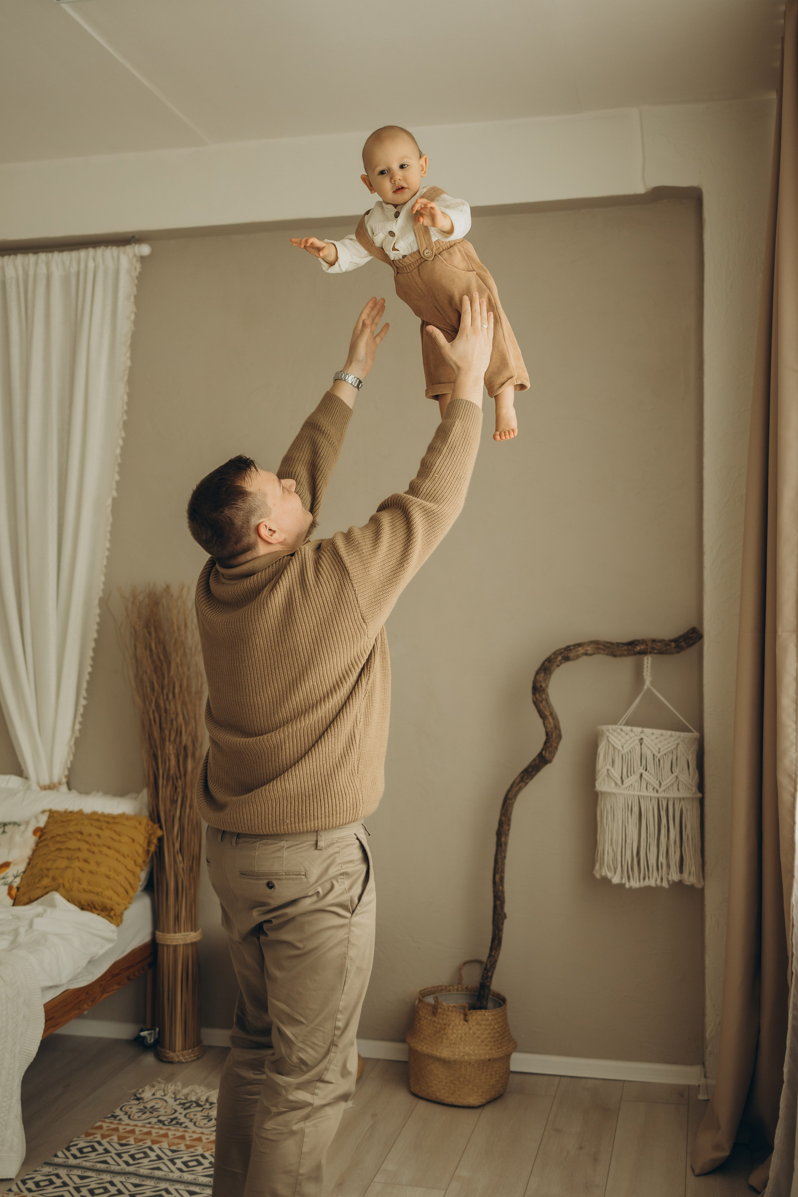 Василию 1 годик. Семейный и детский фотограф, женский портрет Москва Светлана Мертикова