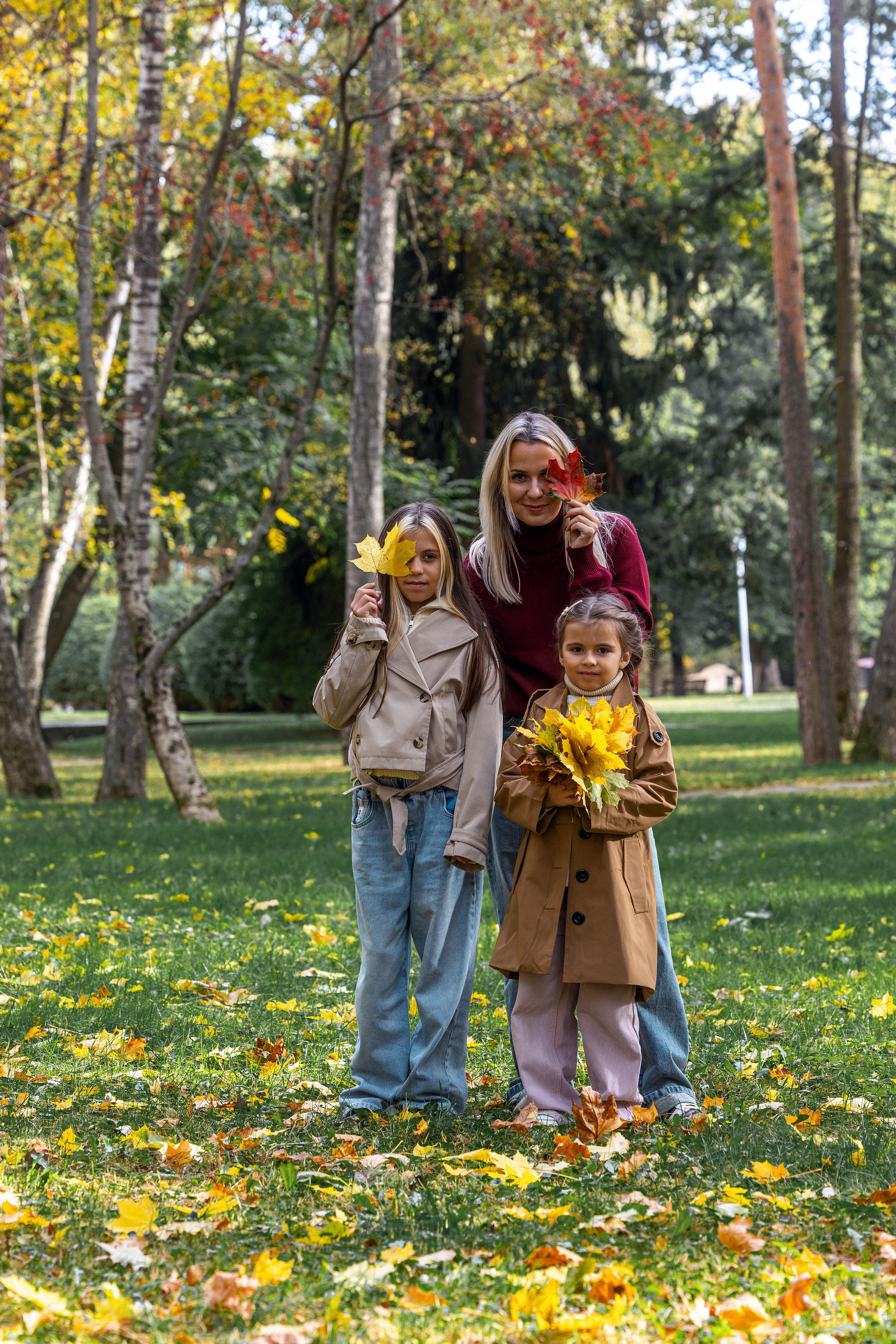 Осенняя фотосъемка в Пушкино Московской области