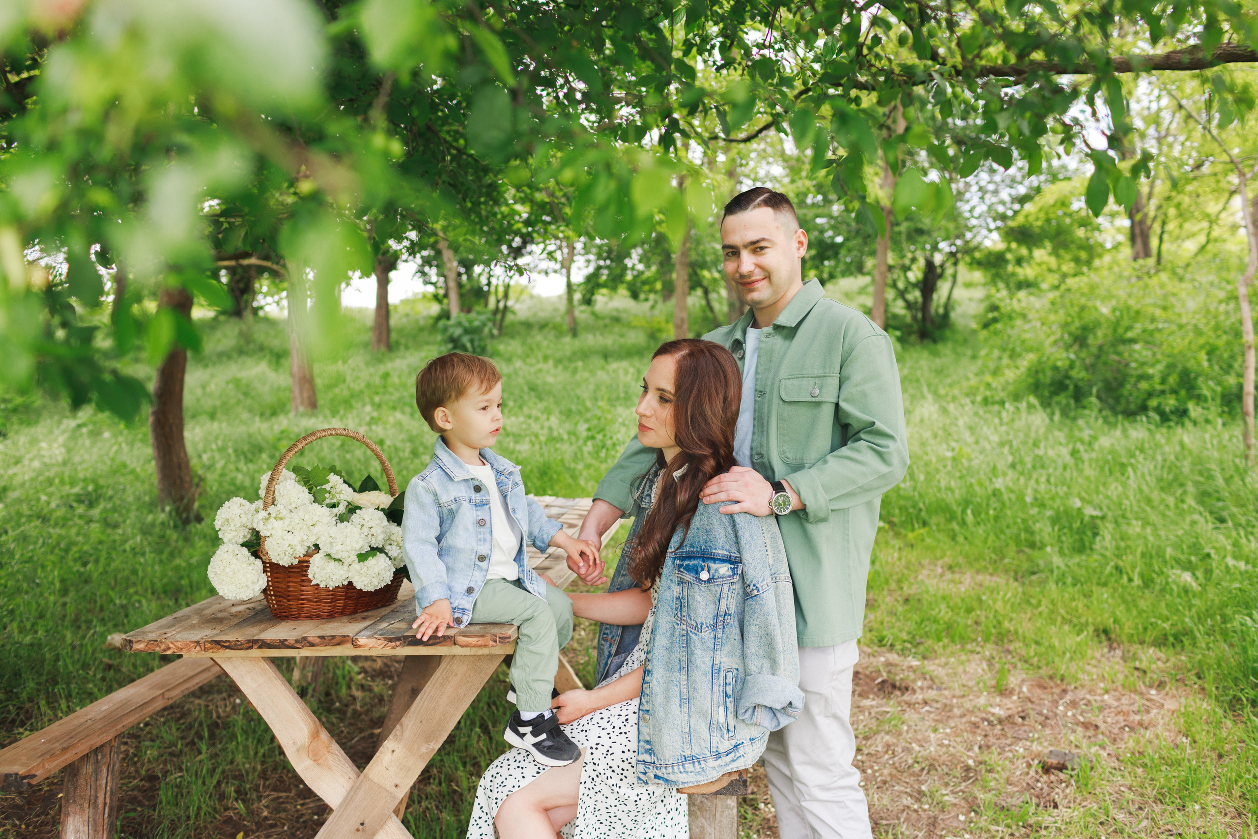 Семейная фотосессия на природе в Краснодаре