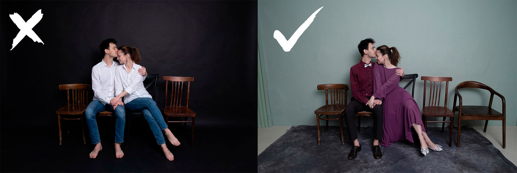 Как выбрать одежду для фотосессии: ошибки в подборе одежды, влияющих на атмосферу и качество фотографий