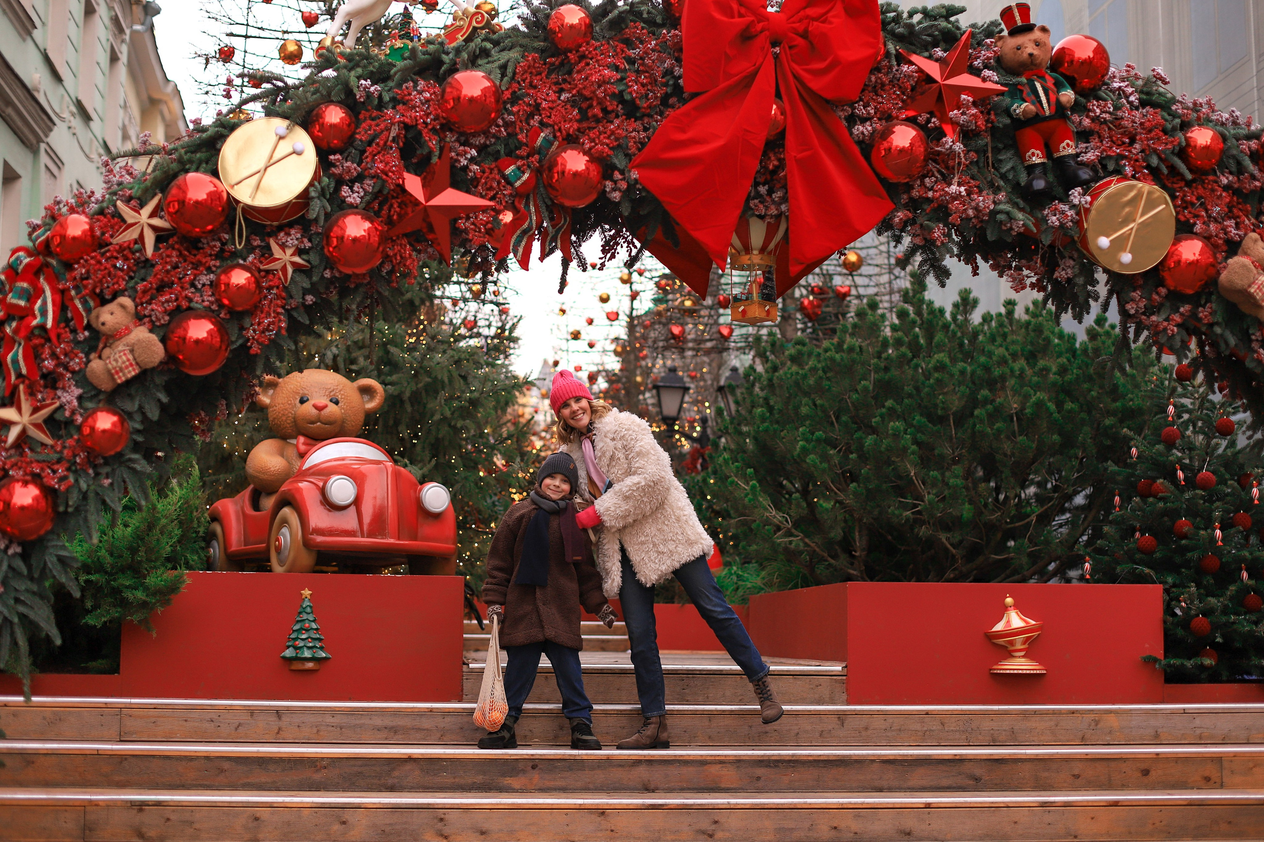 Новогодняя Москва. Фотограф в Москве Елена Дроботя