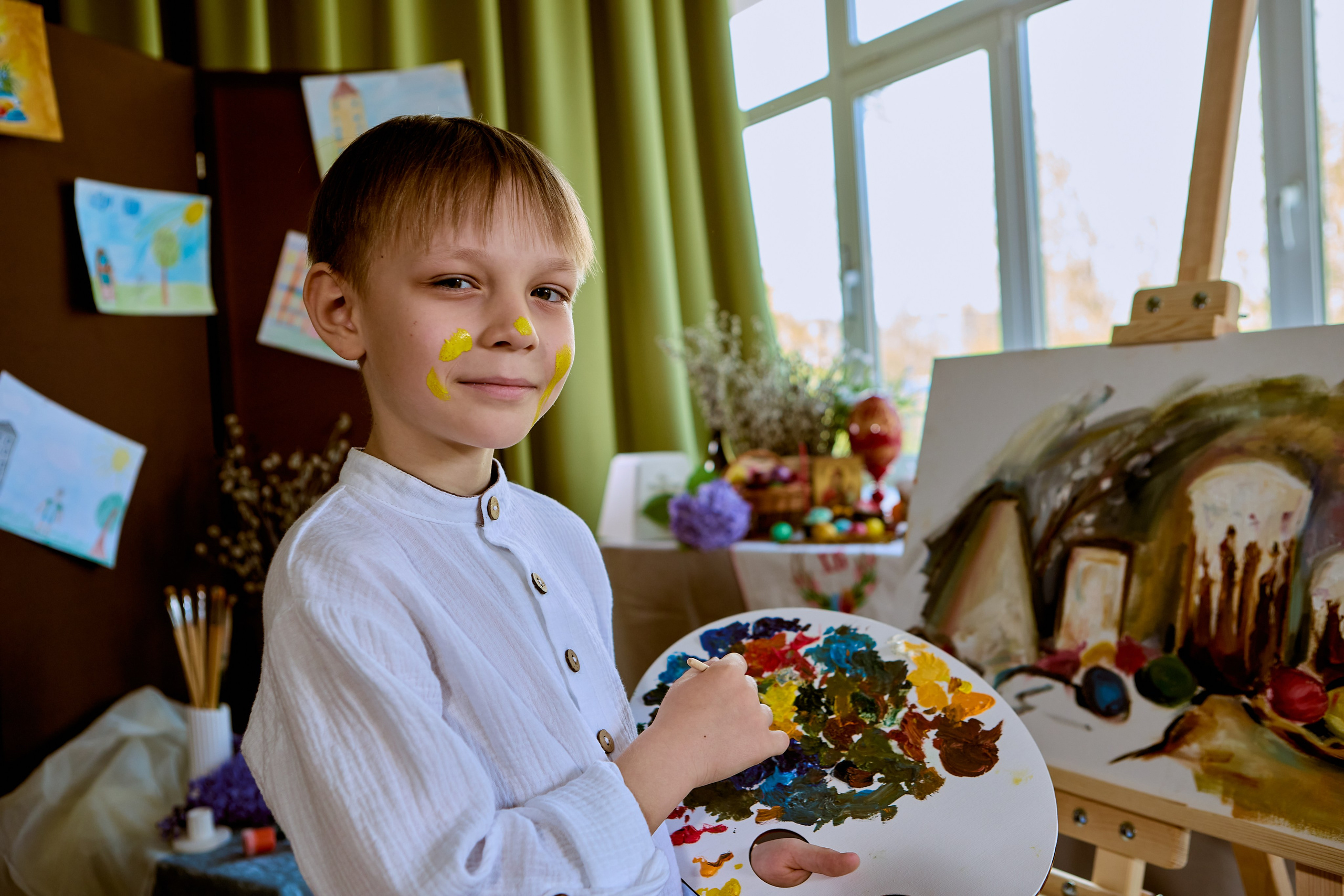 Творческая фотосессия художники