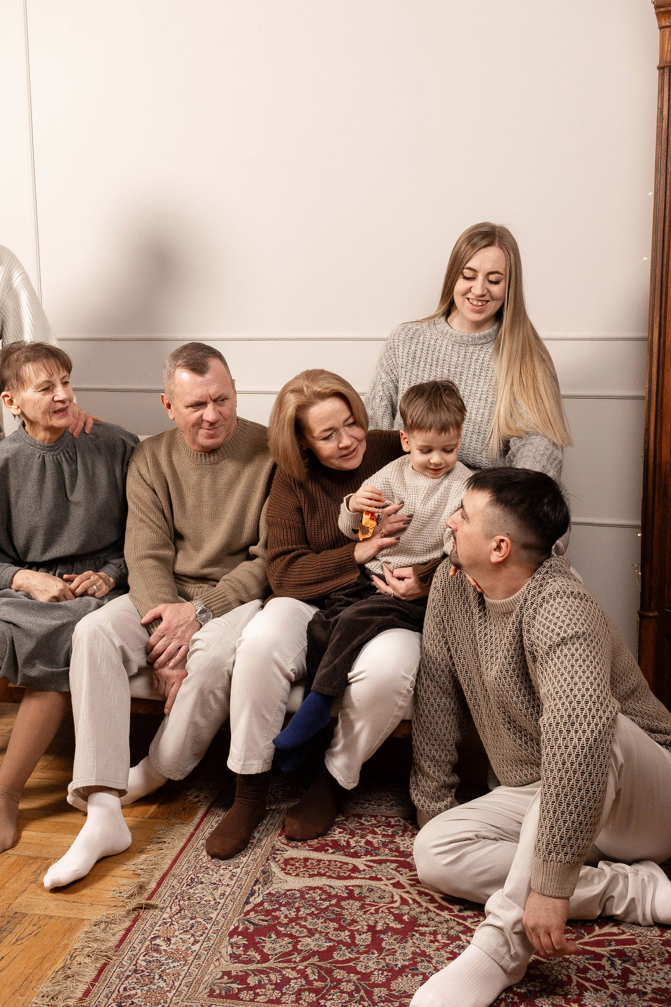 Рождественская семейная история. Свадебный и портретный фотограф Соломко Диана