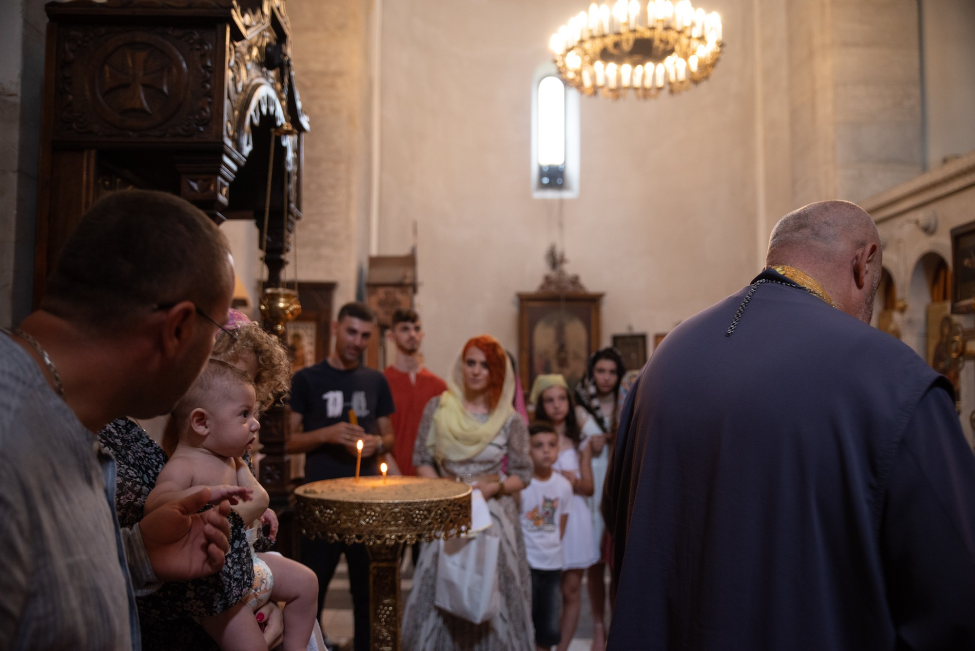Крещение. Портретный фотограф Денис Милютин