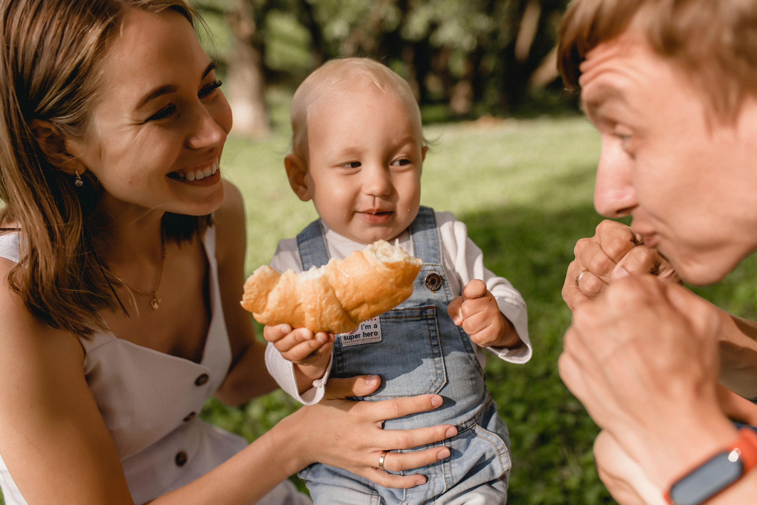 Денис, Настя и Андрюша. Главная