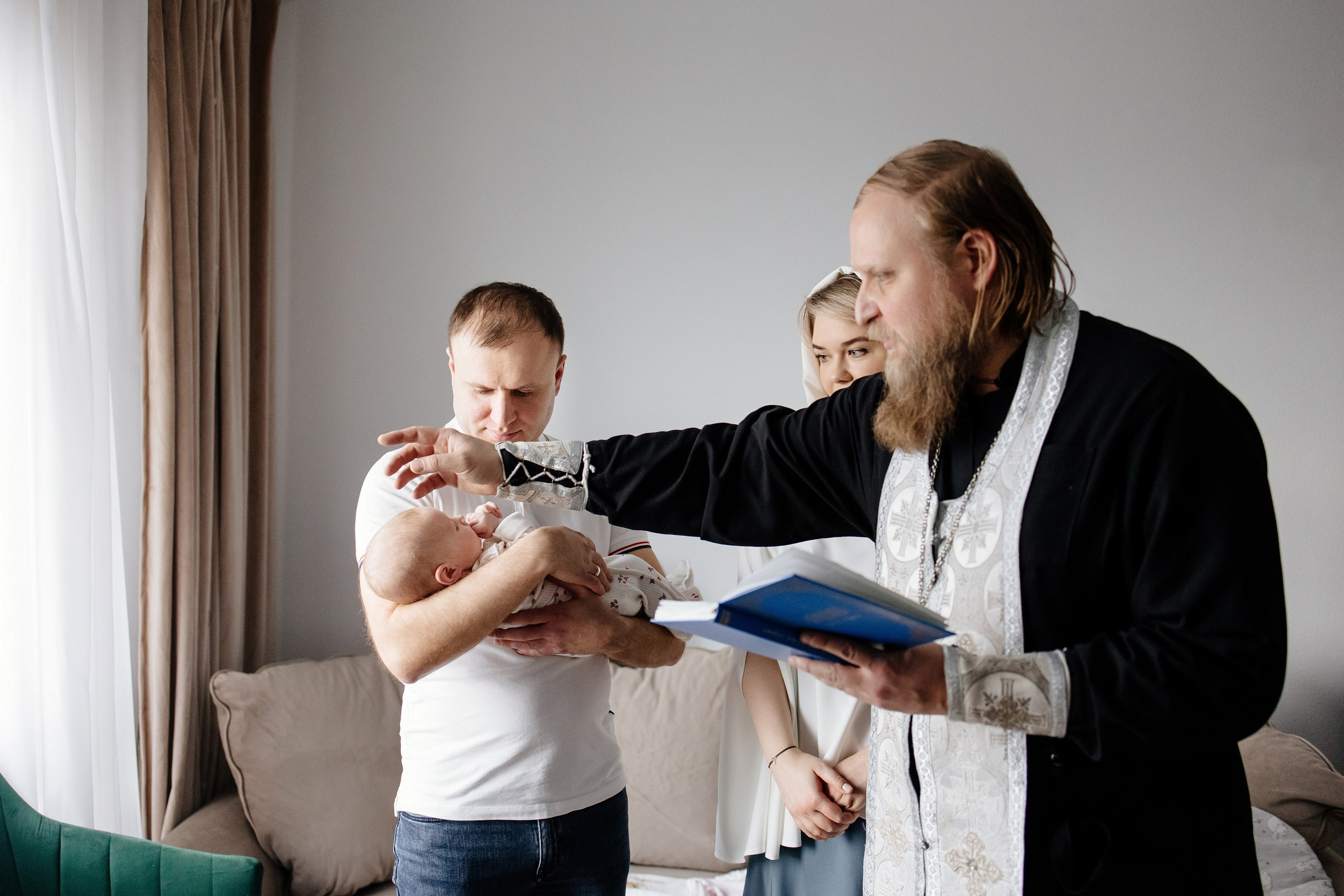 Крещение Стефании. Свадебный и семейный фотограф Екатерина Иванова