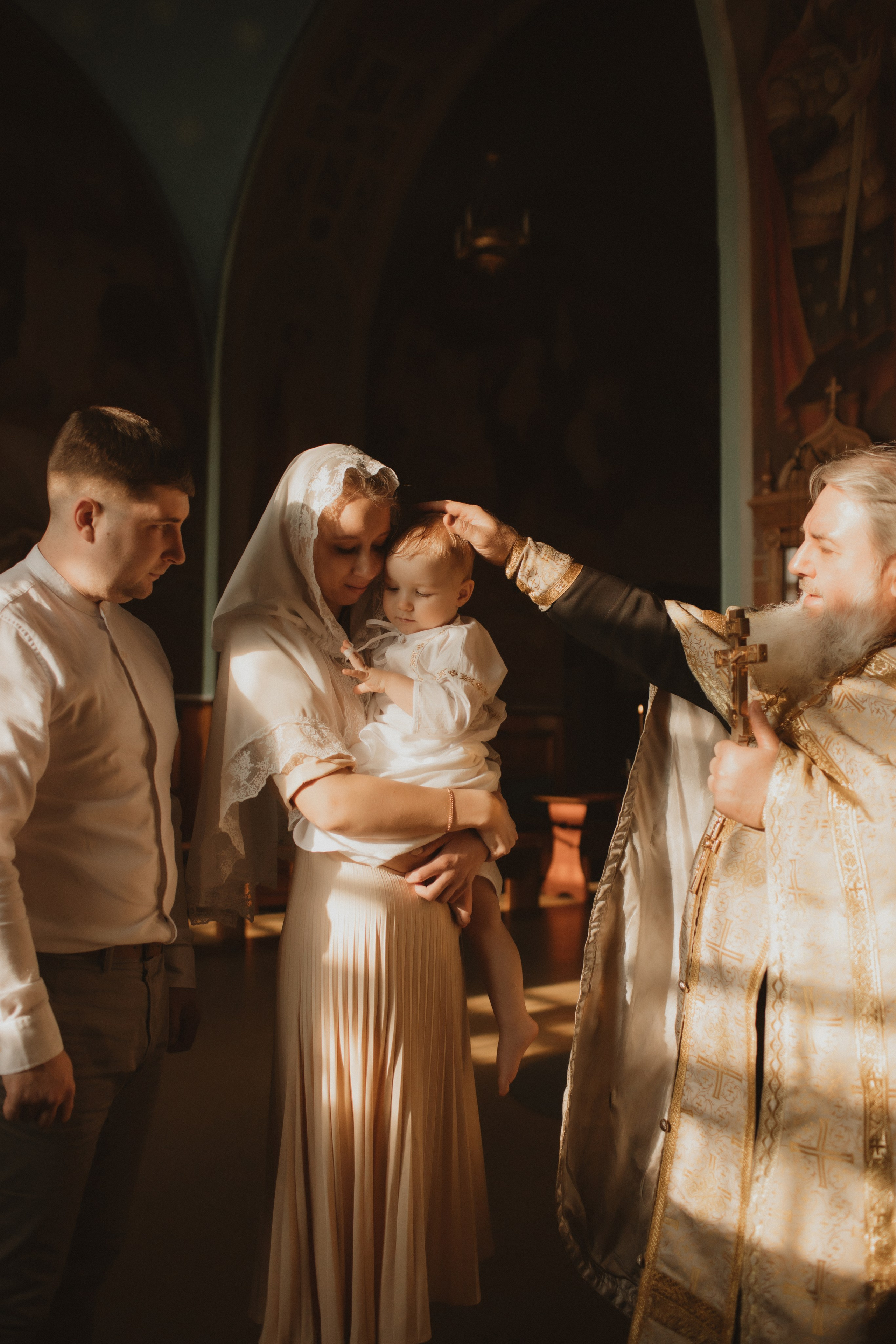 Крещение Глеба. Семейный фотограф в Челябинске Ксения Зубкова