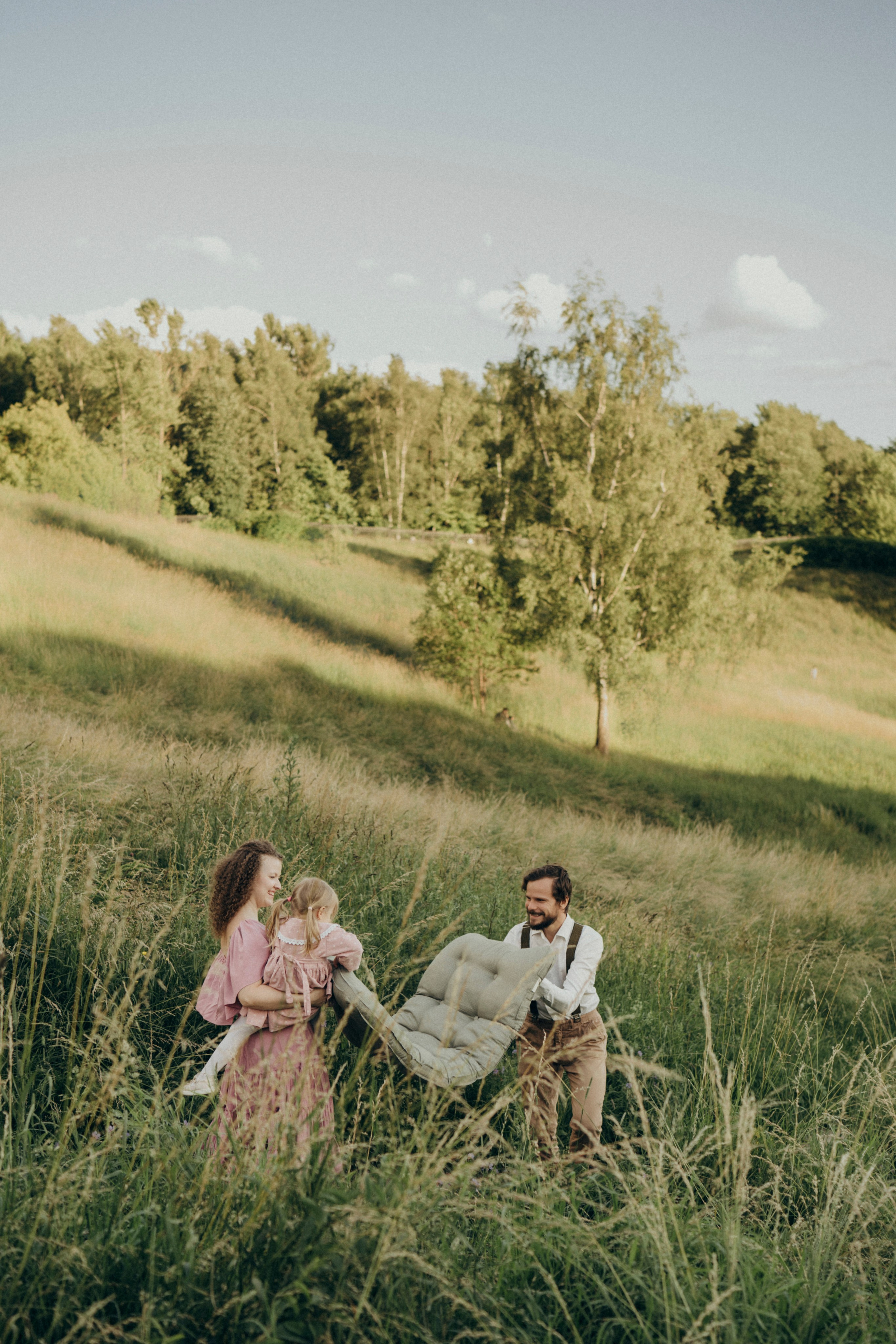 Закатная история. Семейный фотограф в Москве Елена Гильманова