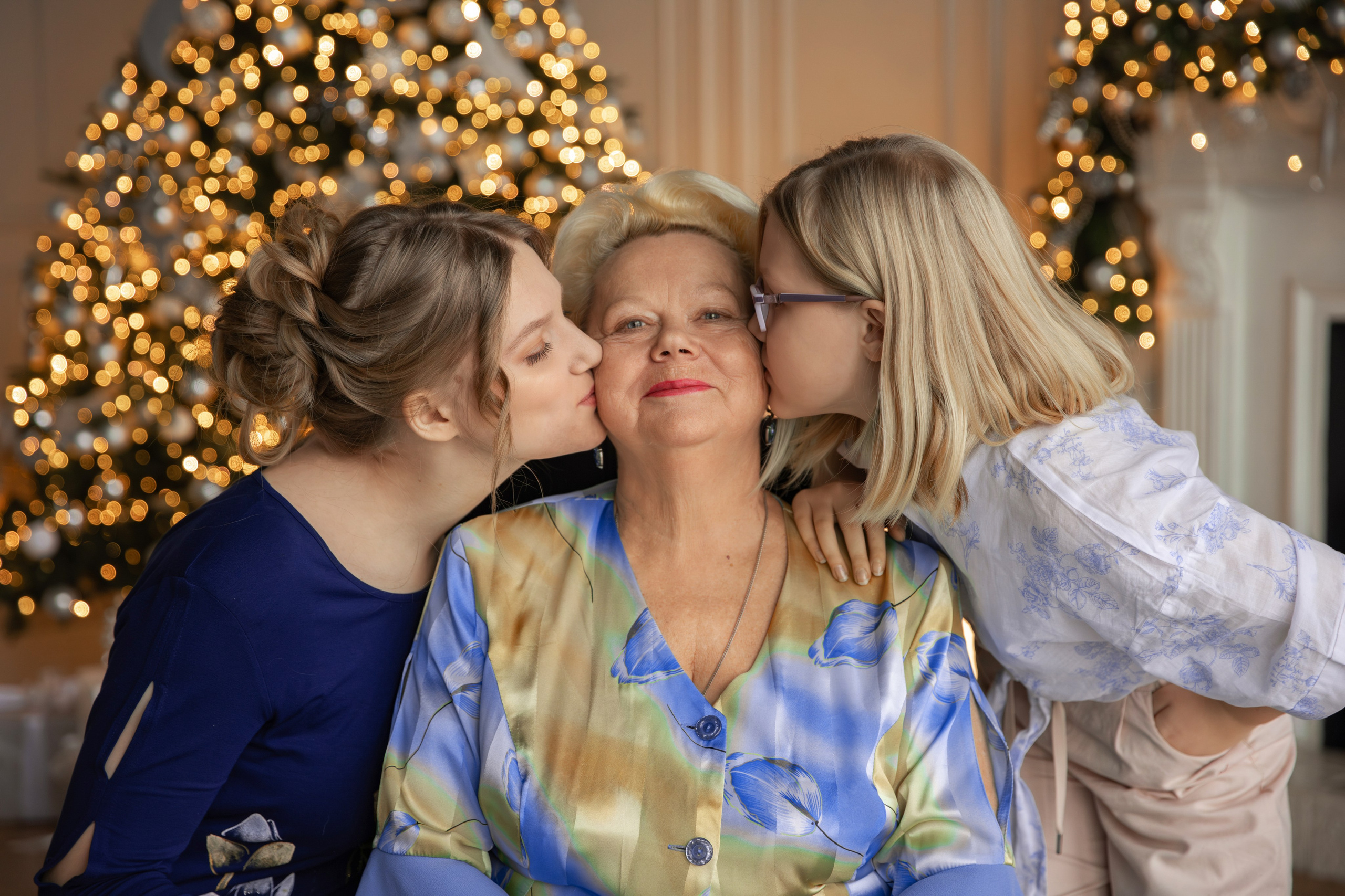 Семейный новый год. Семейный и женский фотограф в Москве Надежда Воробьева