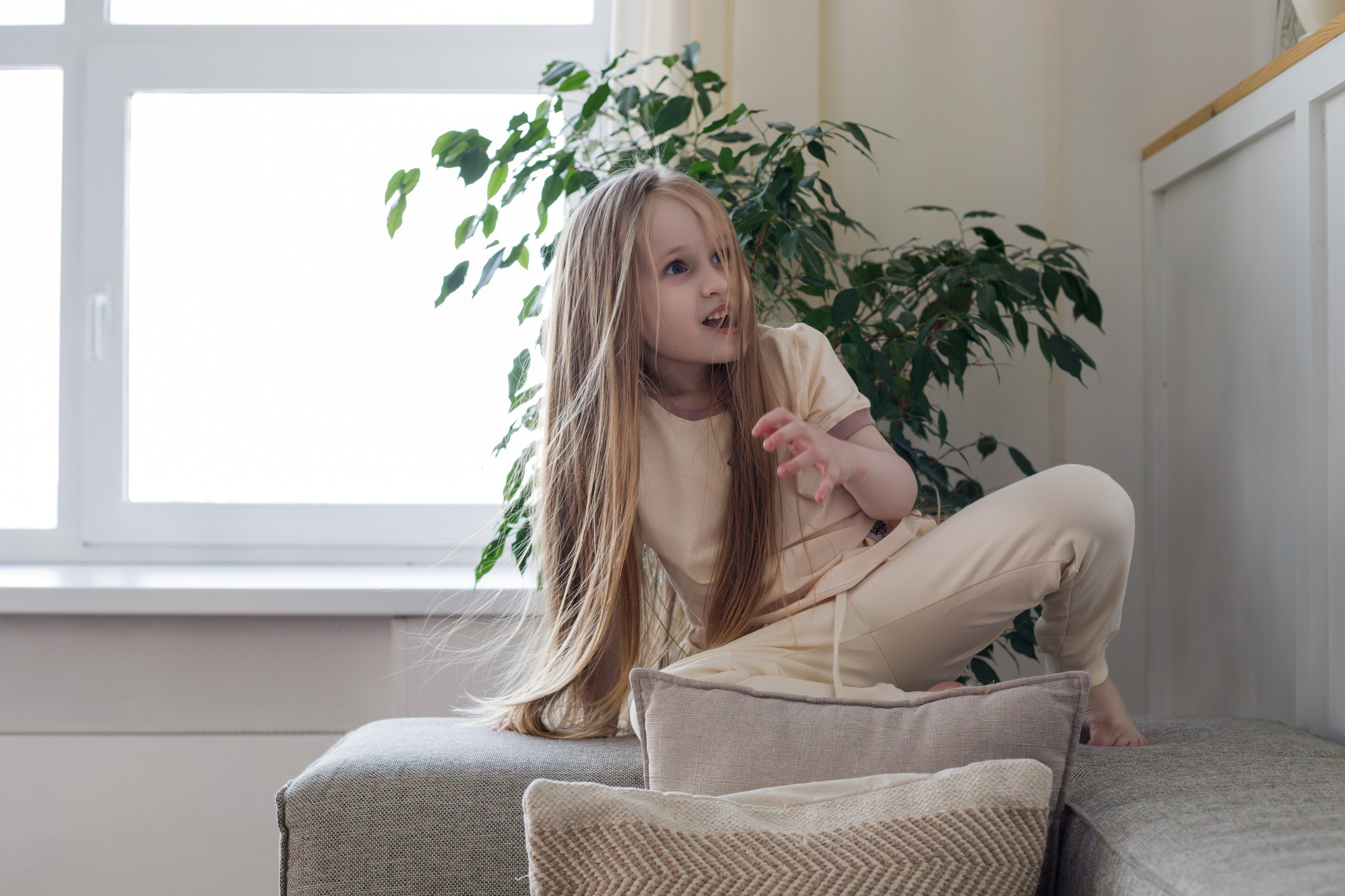 Аннушка и её семья. Фотограф Екатерина Козловская