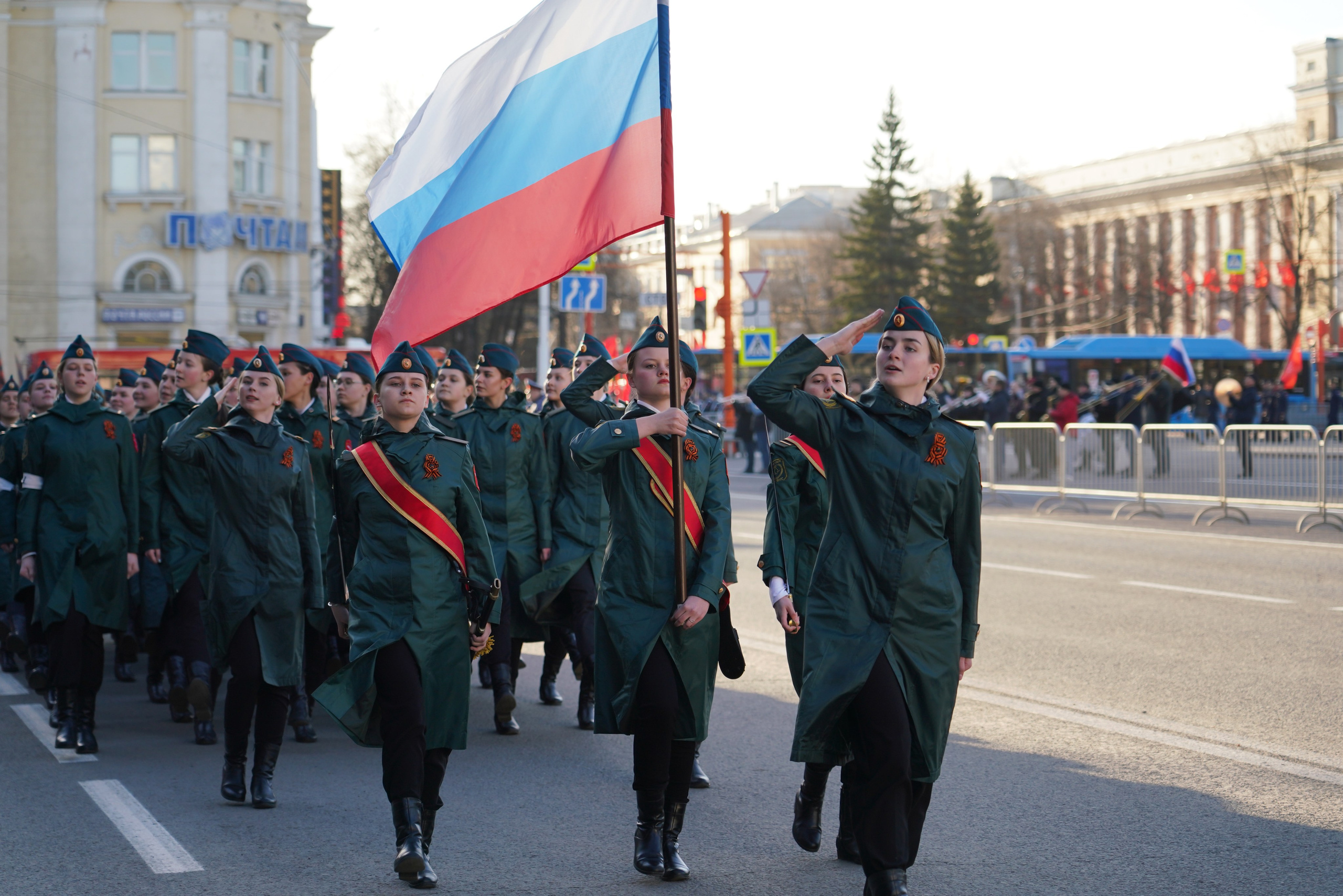 Парад Победы. Фотограф Кемерово