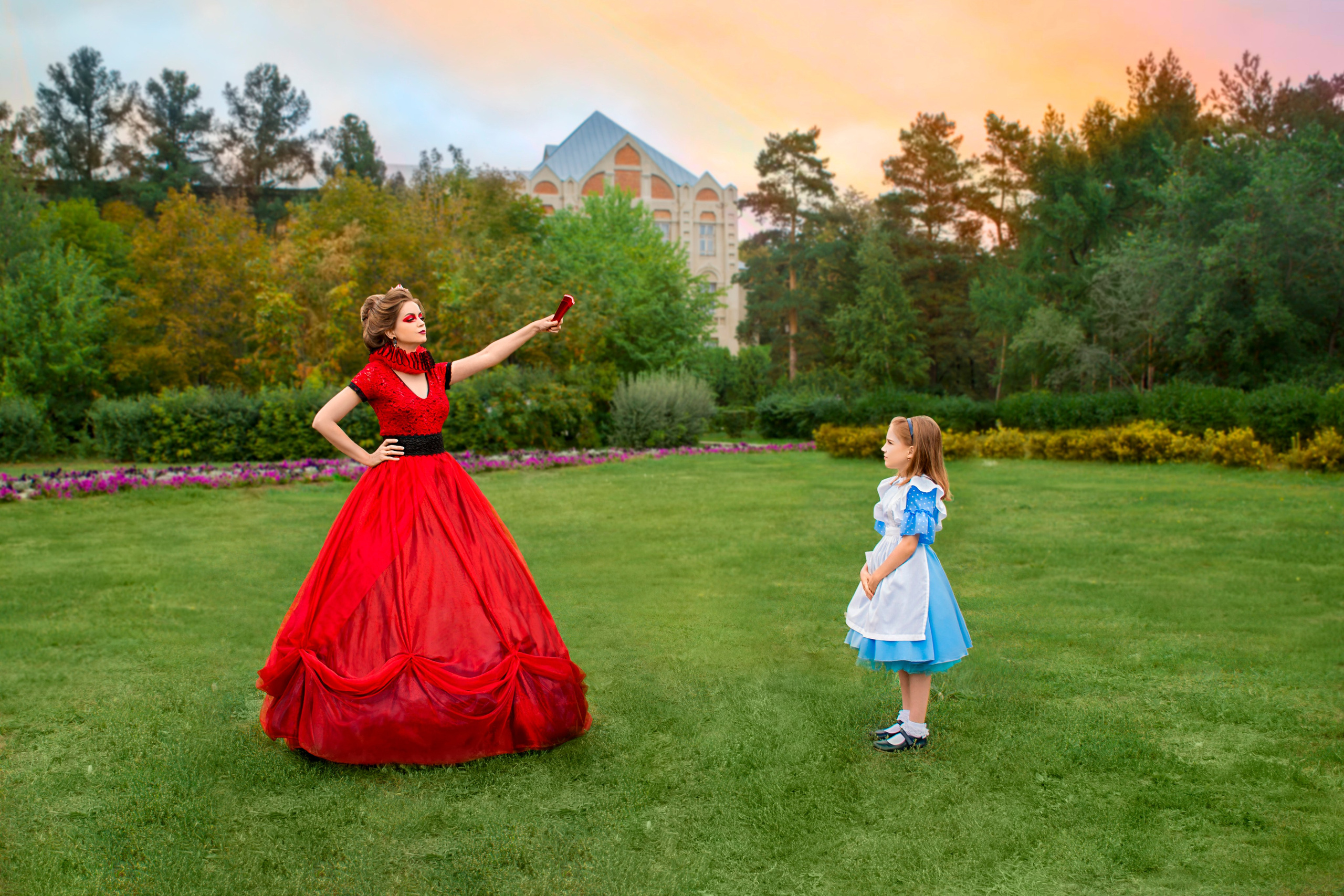 Алиса в Стране чудес. Фотограф Валентина Полунина