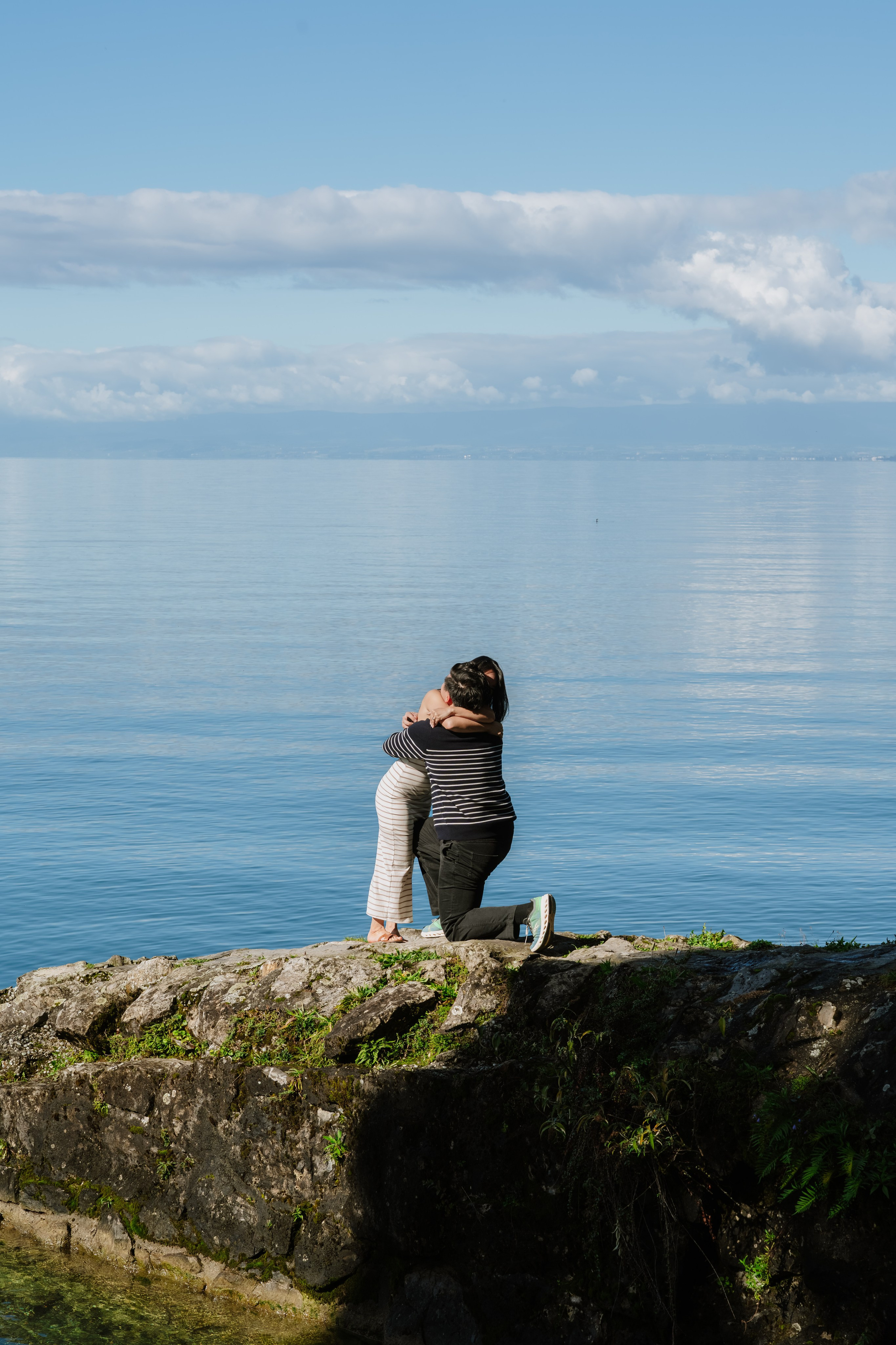 Stephanie & Dominick | Proposal Montreux. Профессиональный свадебный фотограф в Женеве и Швейцарии | Таня Вовчецкая