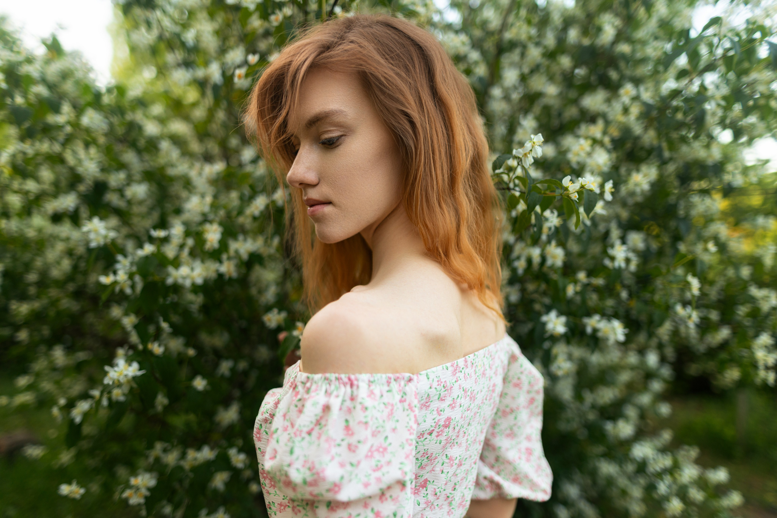 Фотосет с Дарьей в ботаническом саду в формате для «себя». Дмитрий Шульгин, портретный фотограф в Воронеже