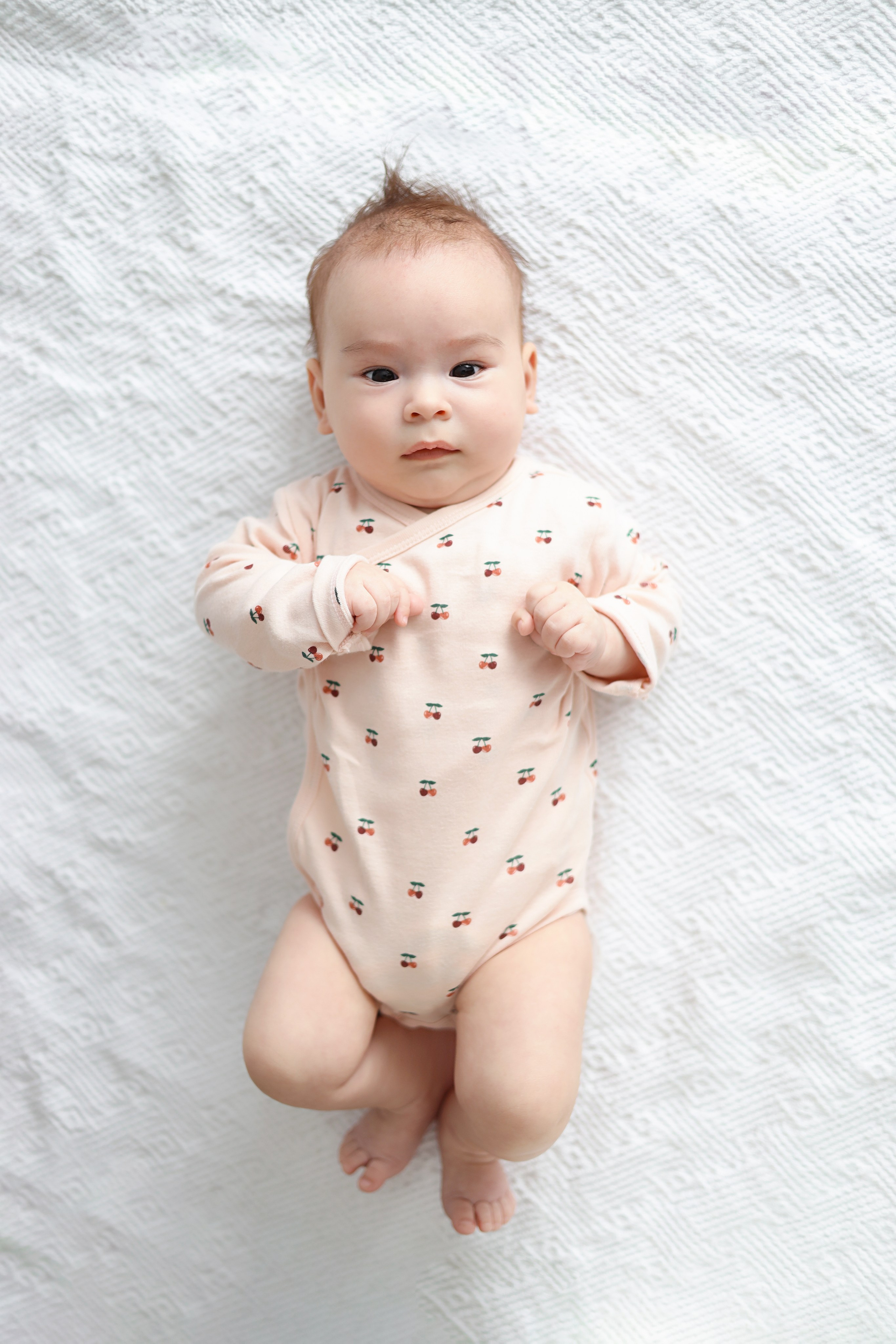 Фотосессия Василисы в студии в Бутово. Фотограф новорожденных Москва. Ньюборн фотограф Москва