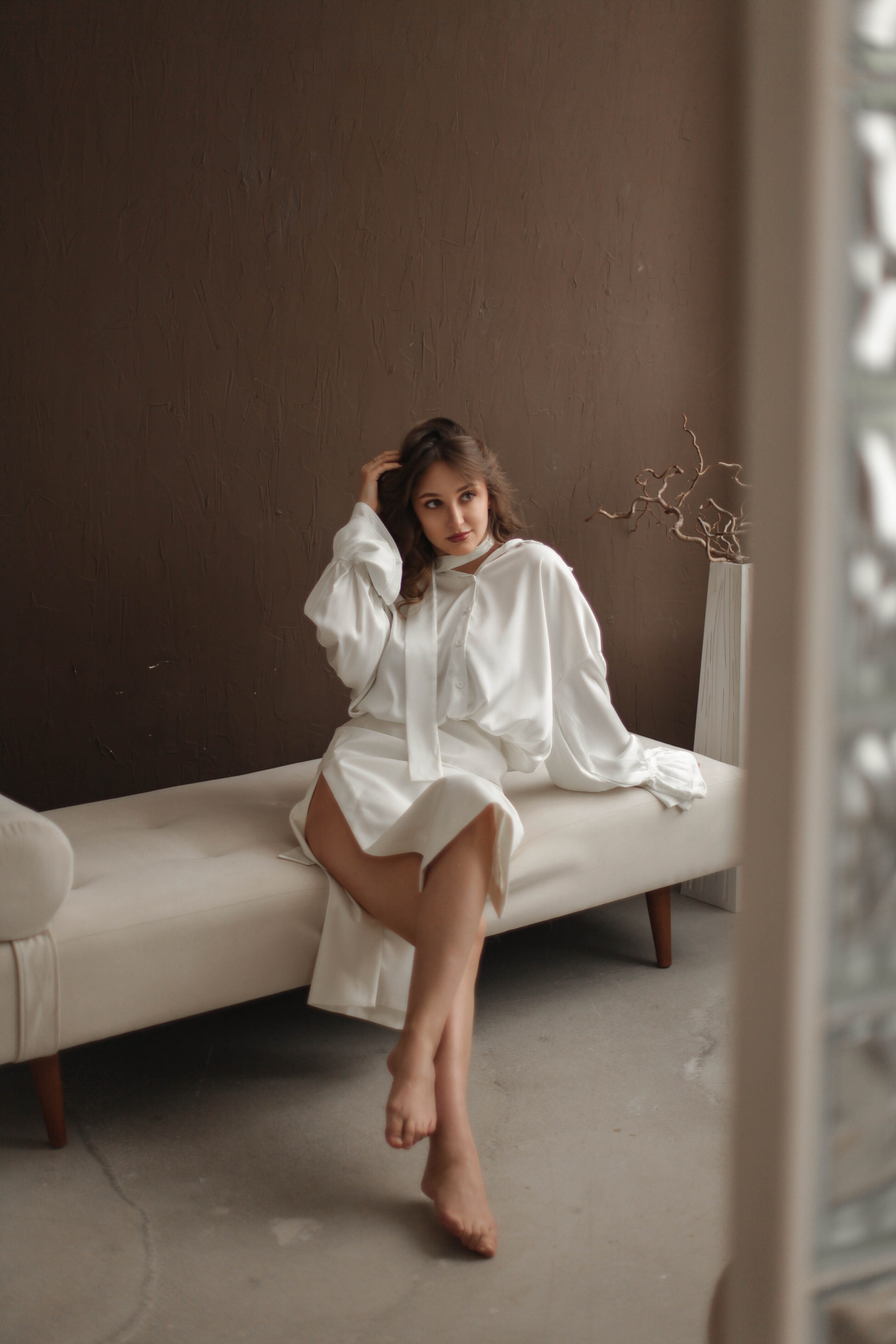 Женский портрет (проект «Шелк внутри»). Фотограф Калуга|Москва|Крым Кууз Александра