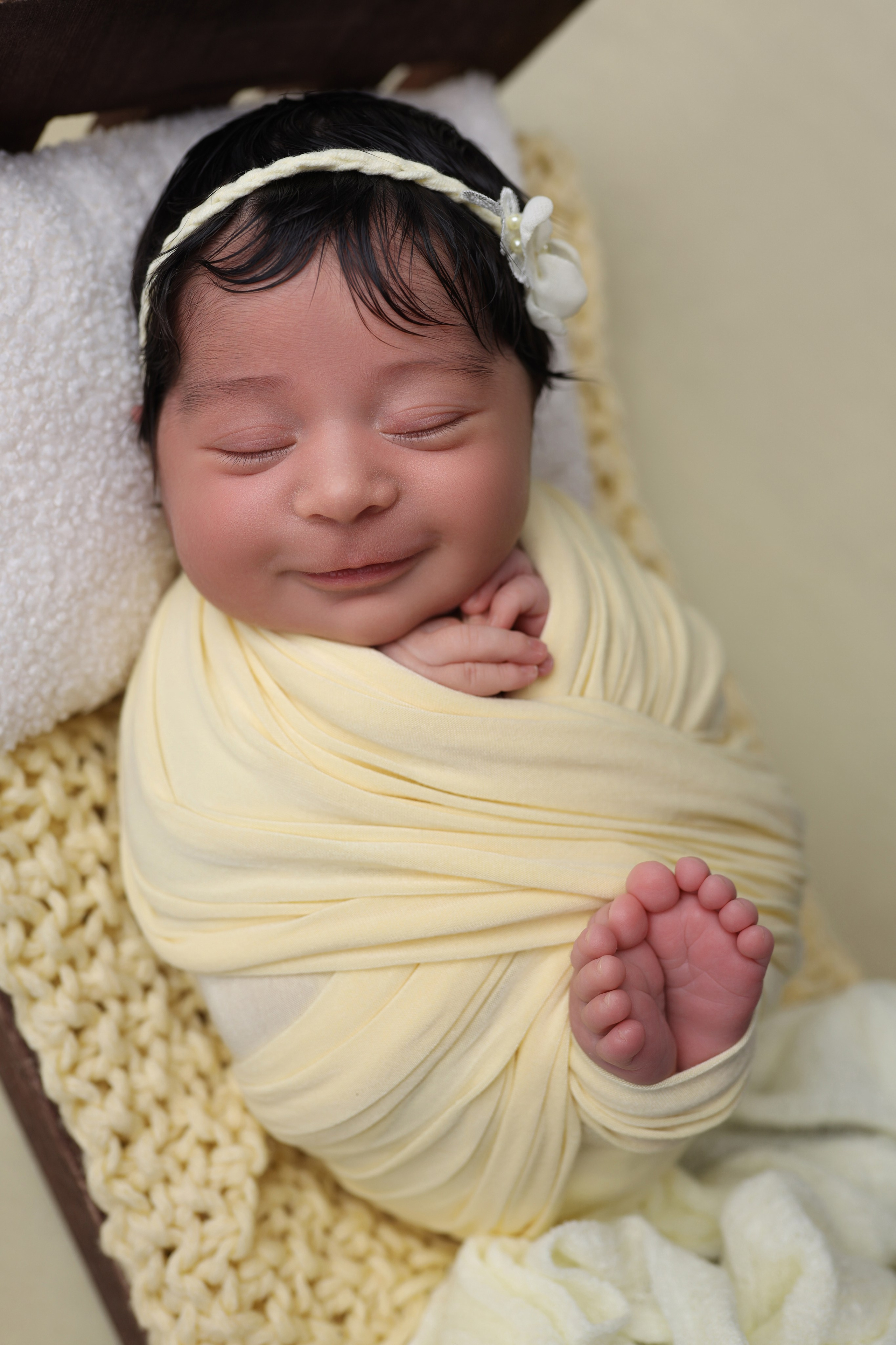 Newborn девочки. Фотограф новорожденных Модяева Ирина