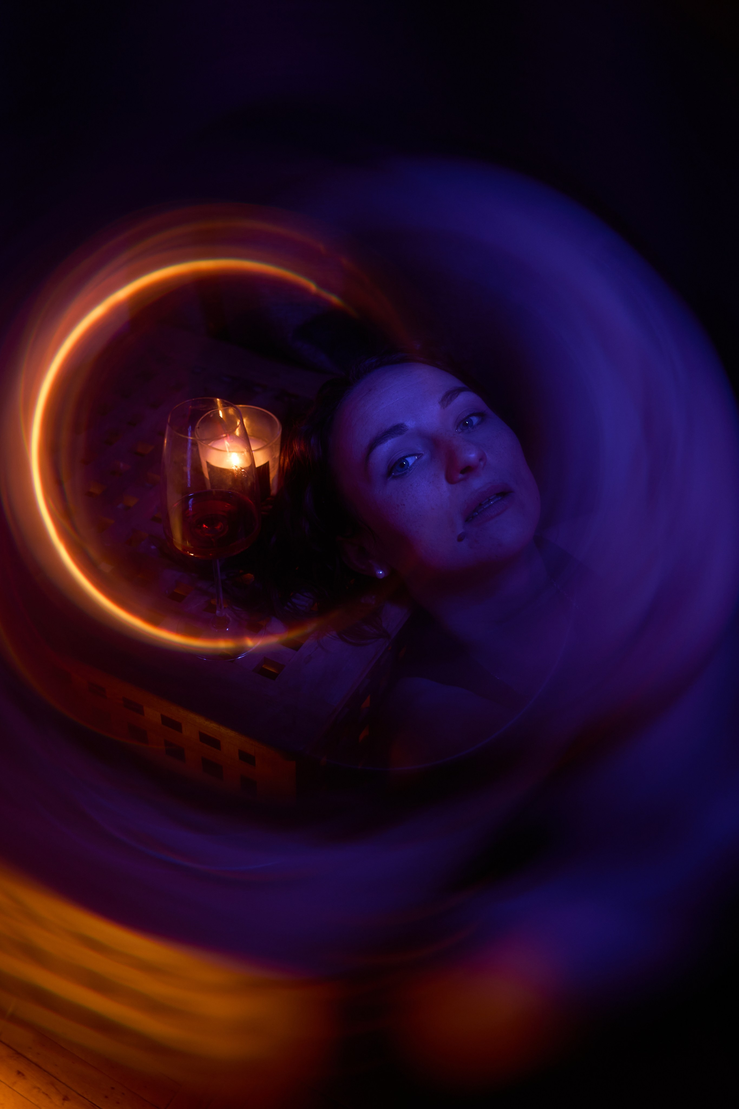 Портреты с цветным светом. Лера Волкова | Портретный фотограф в Санкт-Петербурге