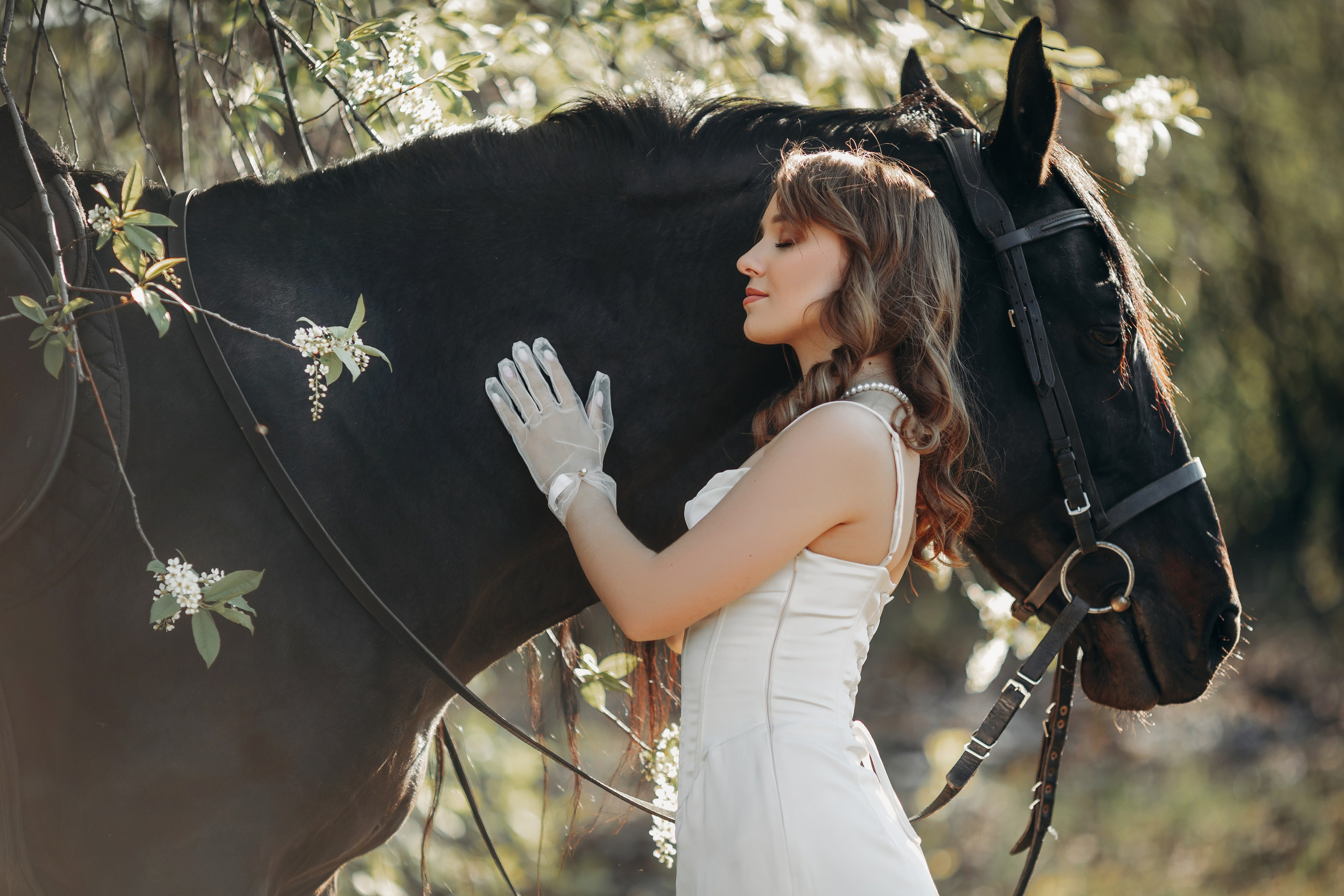 Дарья&Басмач. Анна Молчанова конный фотограф в Тюмени | фотосессии с лошадьми Тюмень