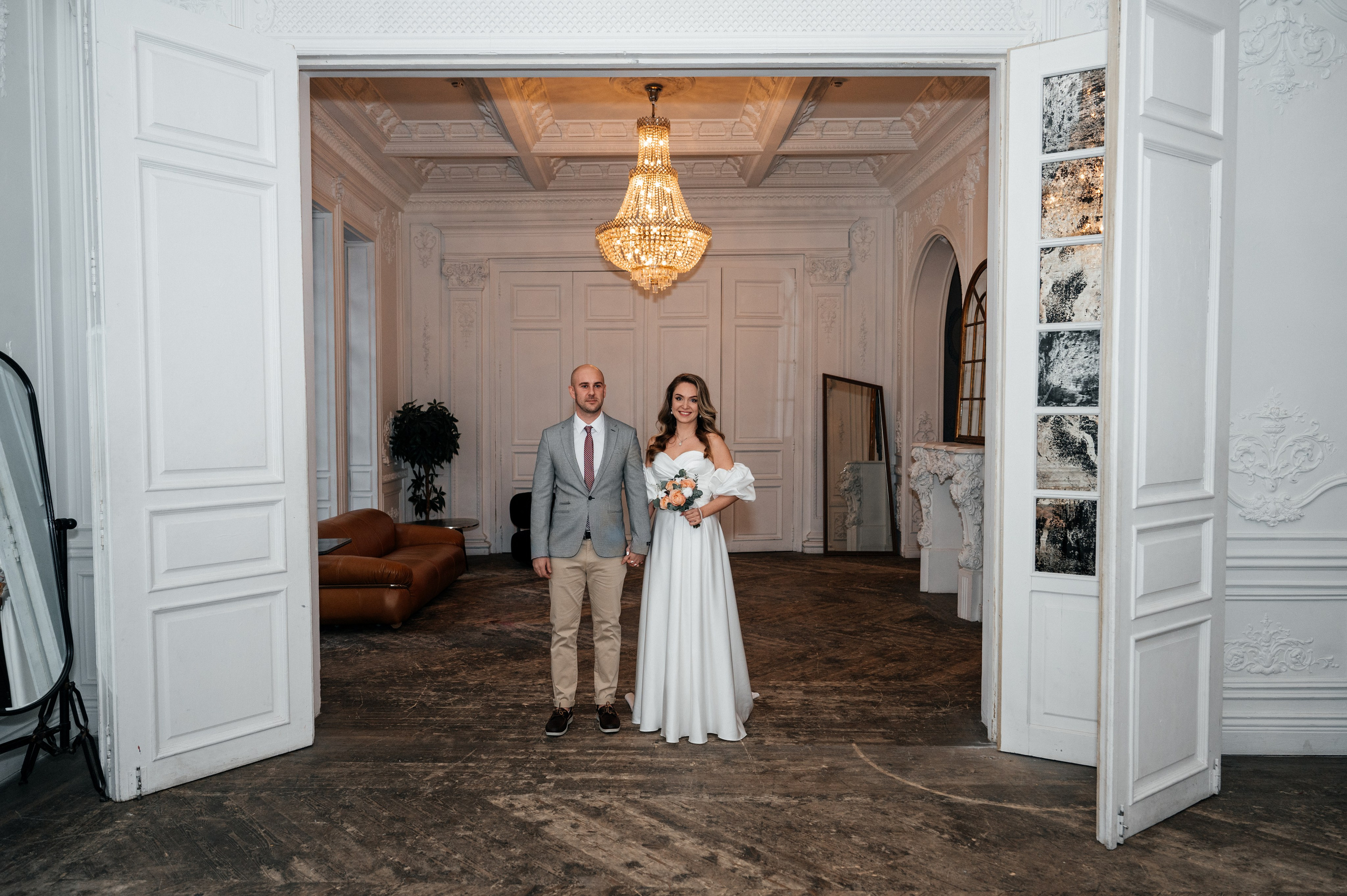 ЗАГС и прогулка. Свадебный фотограф в Москве Александр Белозерцев