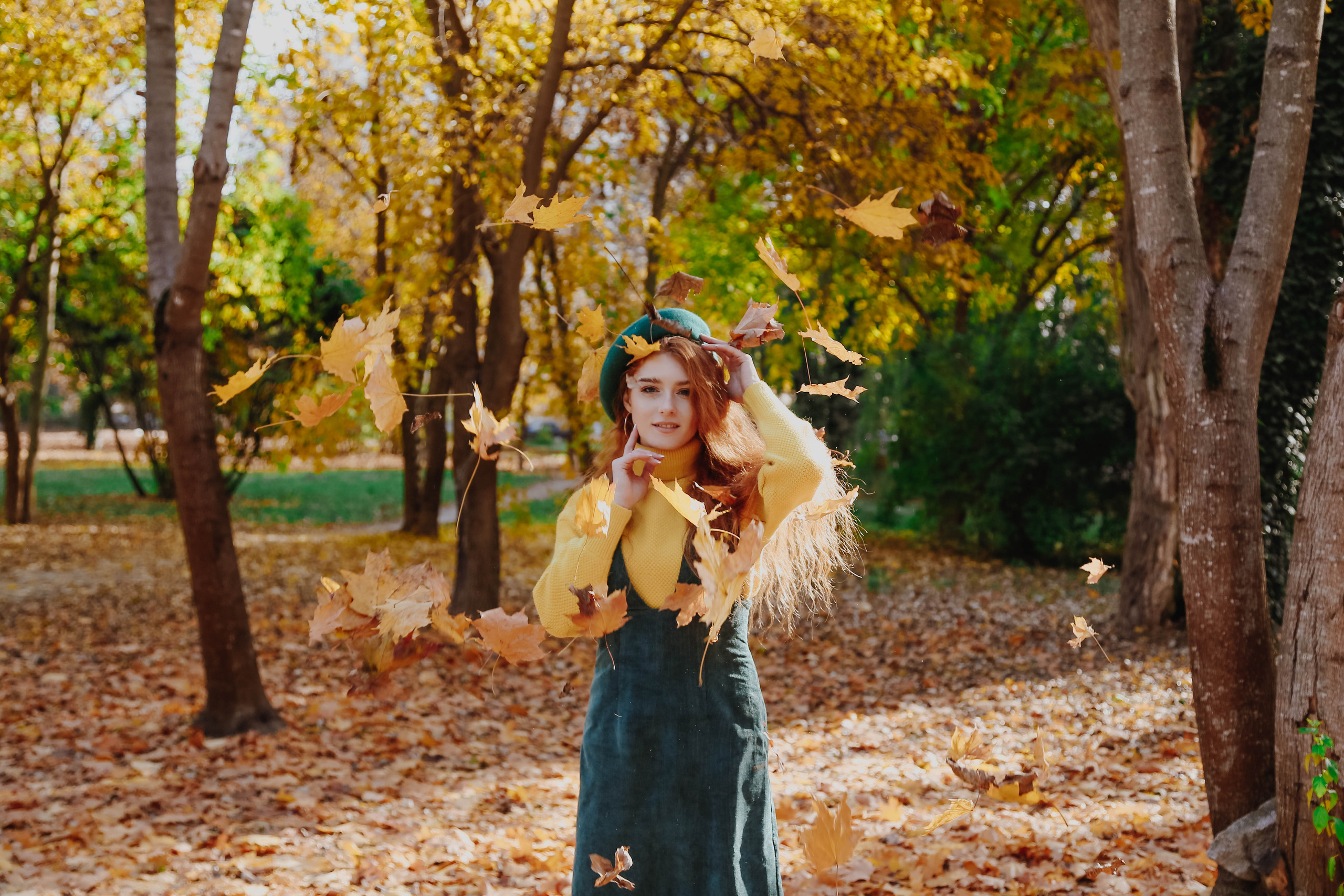 Девушка — Осень. Семейный и детский фотограф в Симферополе и Севастополе
