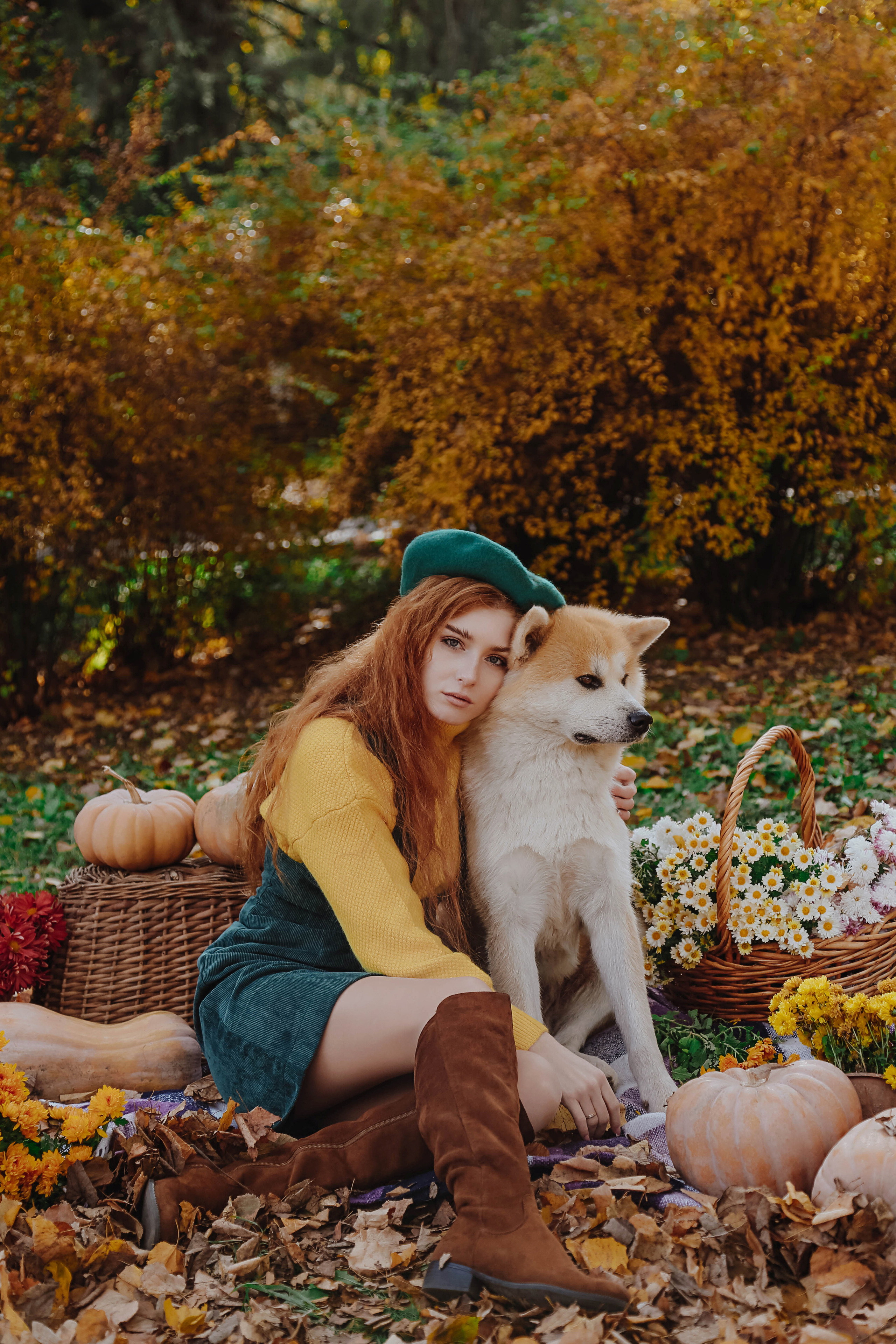 Девушка — Осень. Семейный и детский фотограф в Симферополе и Севастополе