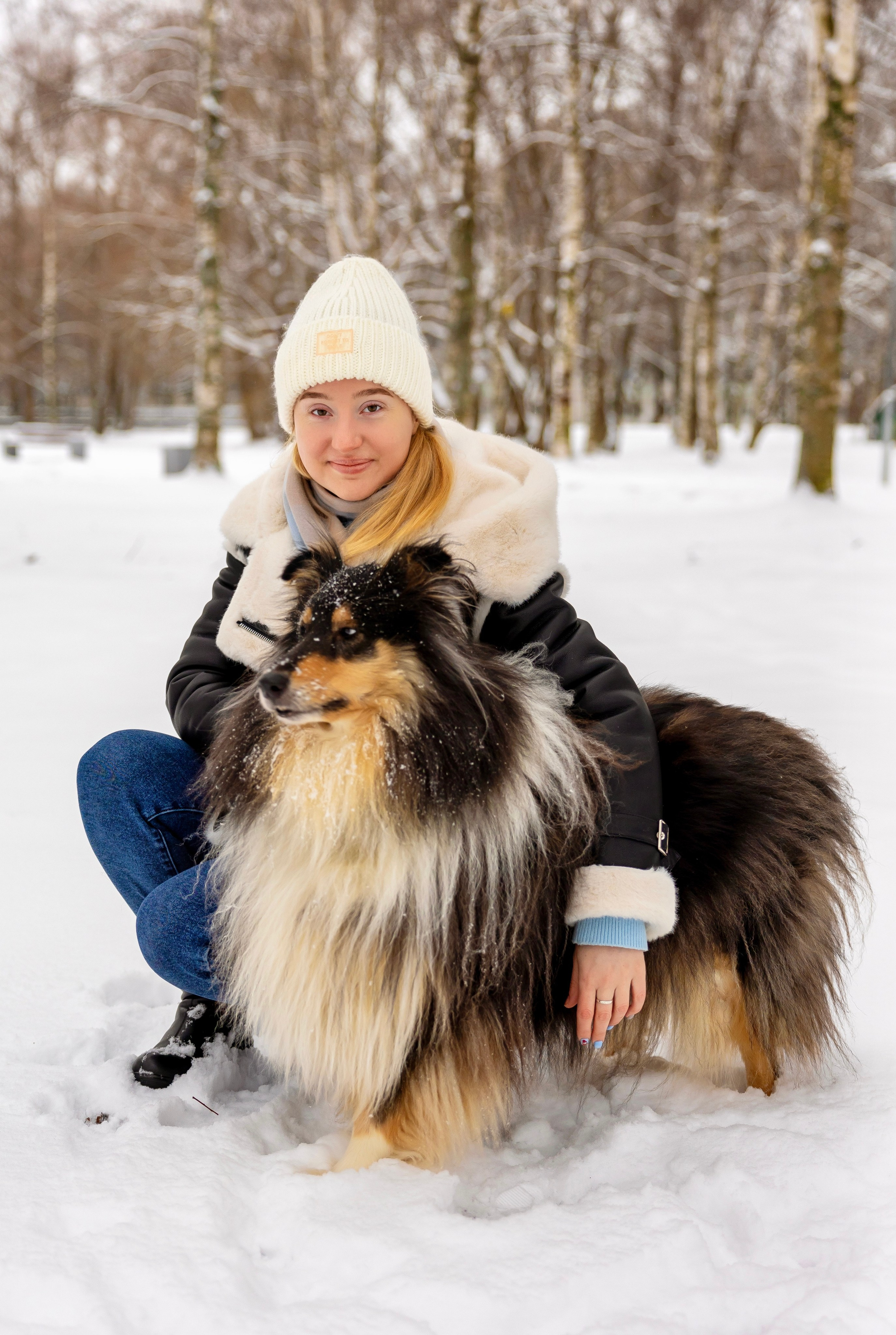 Фотосессия с питомцами (Анастасия, Габри и Лара). Фотограф Люся Воробьева