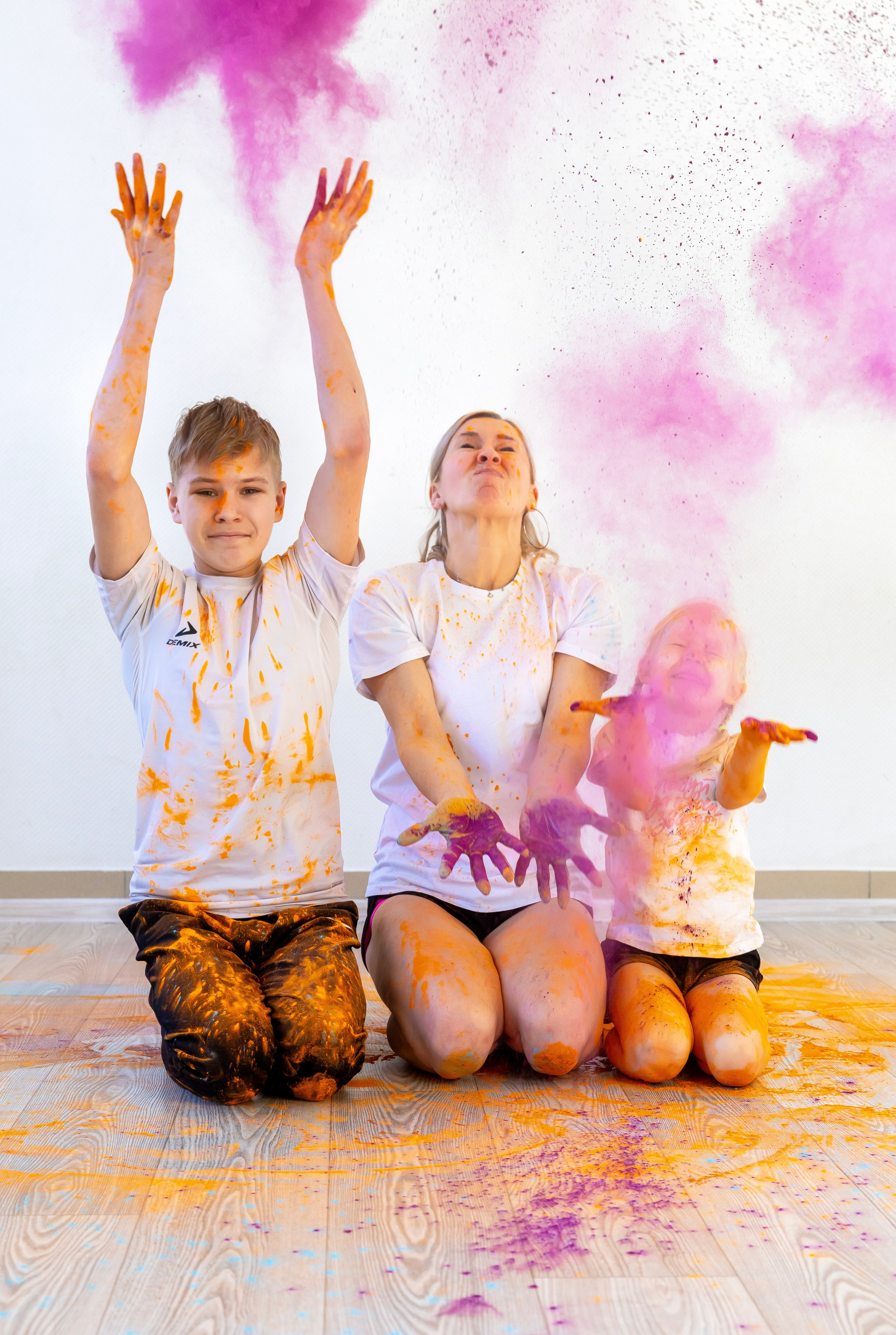 Фотосессия Екатерины, Тимофея и Софии. Фотограф Люся Воробьева