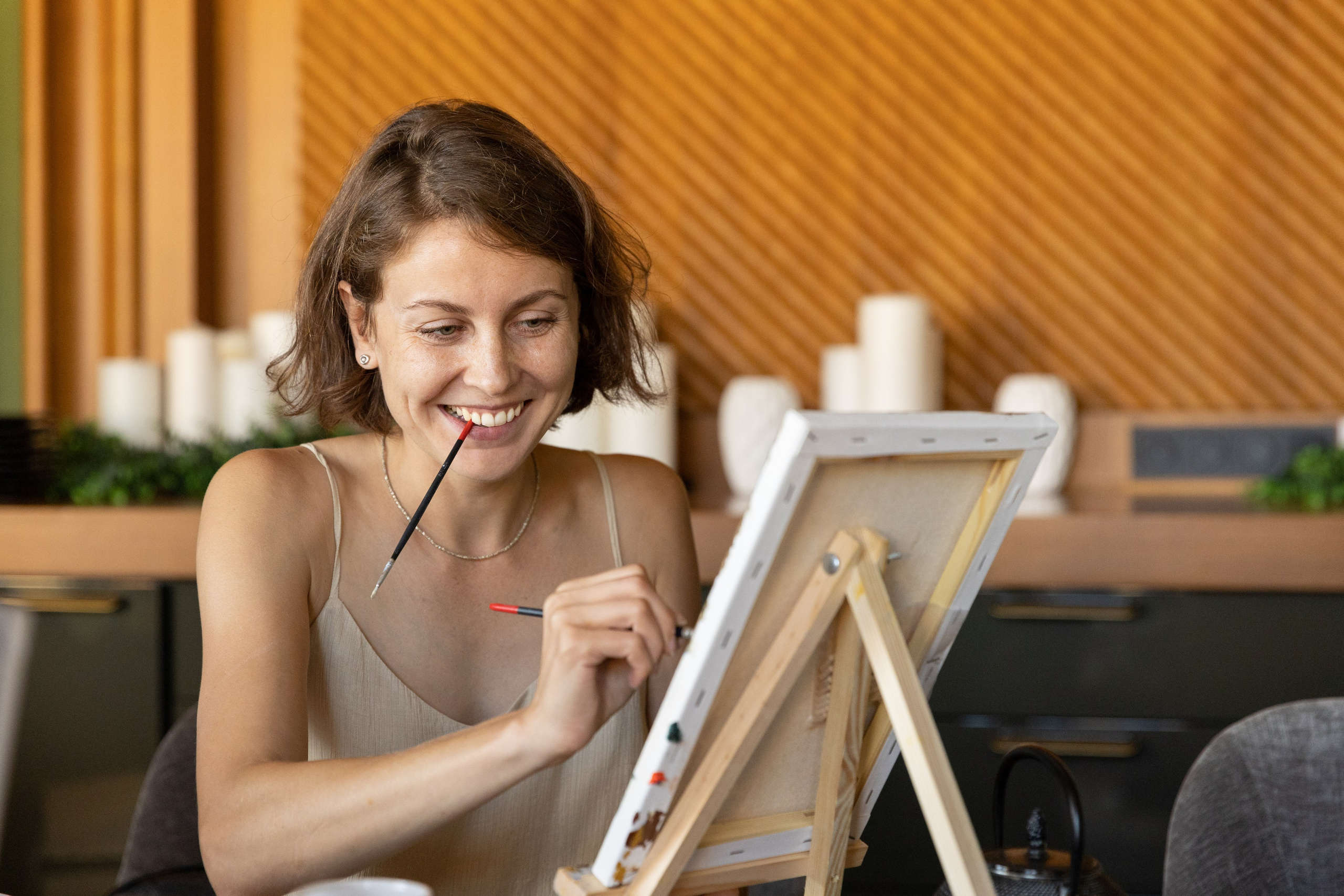 МАСТЕР-КЛАСС ПО ЖИВОПИСИ МАСЛОМ. Фотограф в Сочи Екатерина Потапова