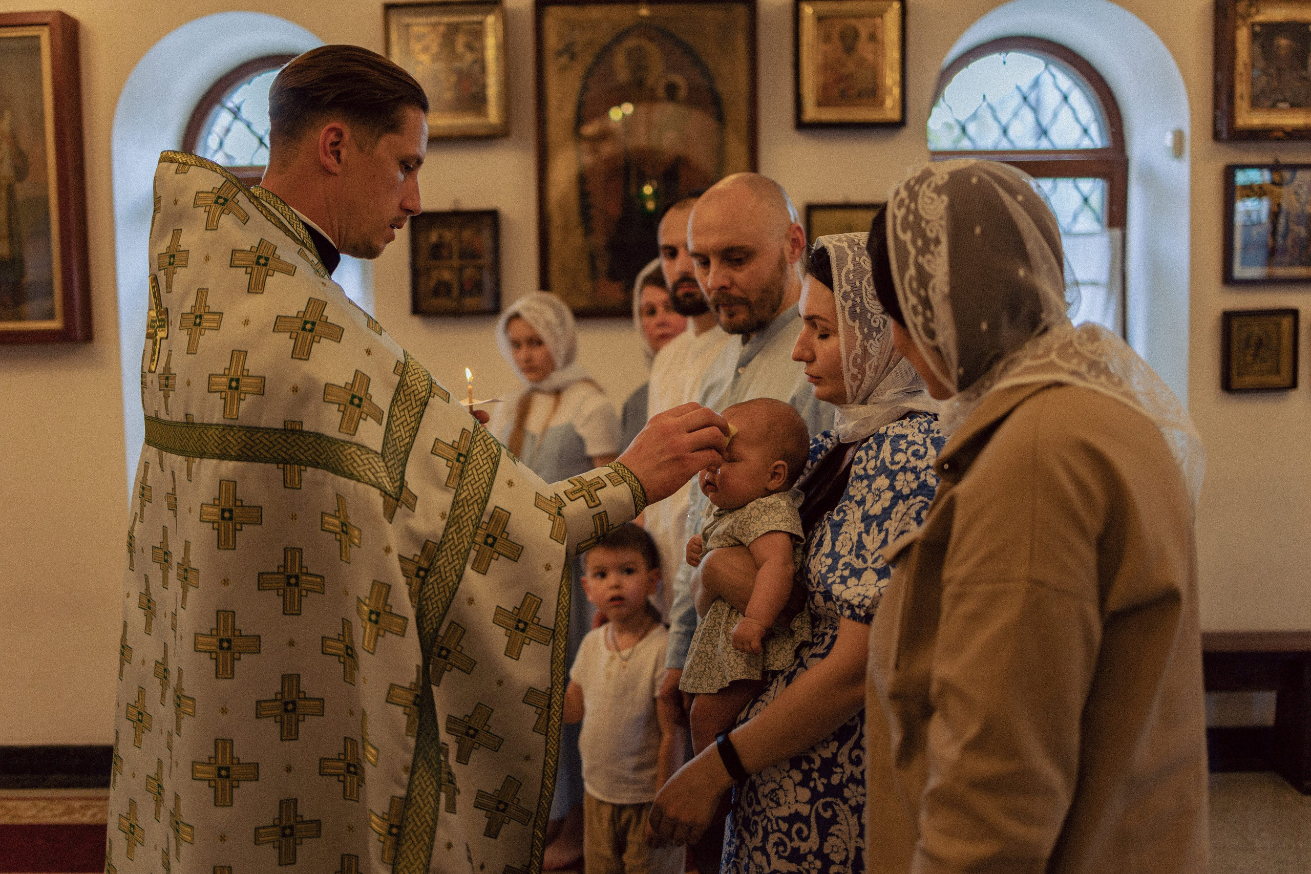 Крещение. Свадебный и портретный фотограф Тюмень