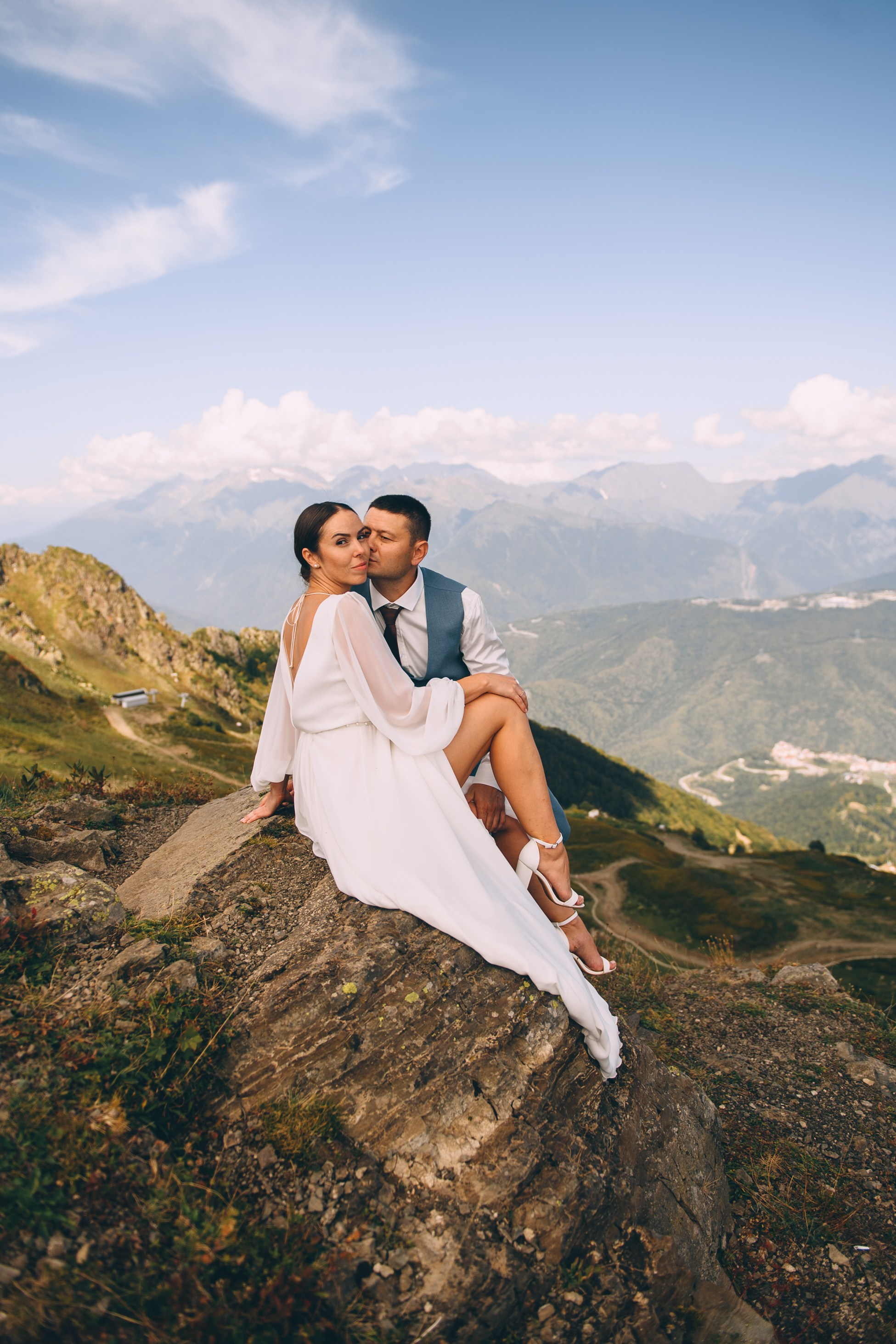 Выше облаков. Роза Пик 2320 м. Свадебный и семейный фотограф София Невская