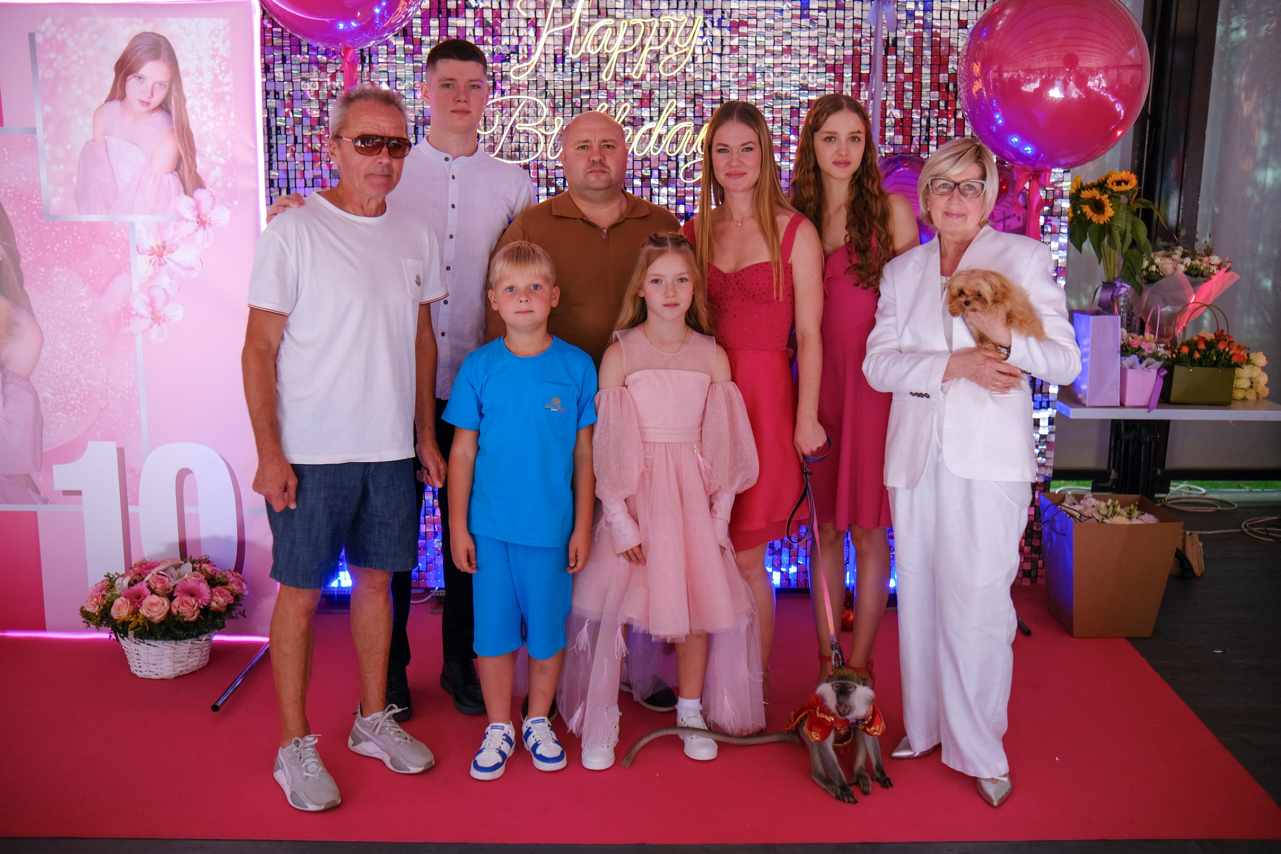 День рождения Анфисы. Семейный детский ньюборн фотограф в Москве Марта Петрова