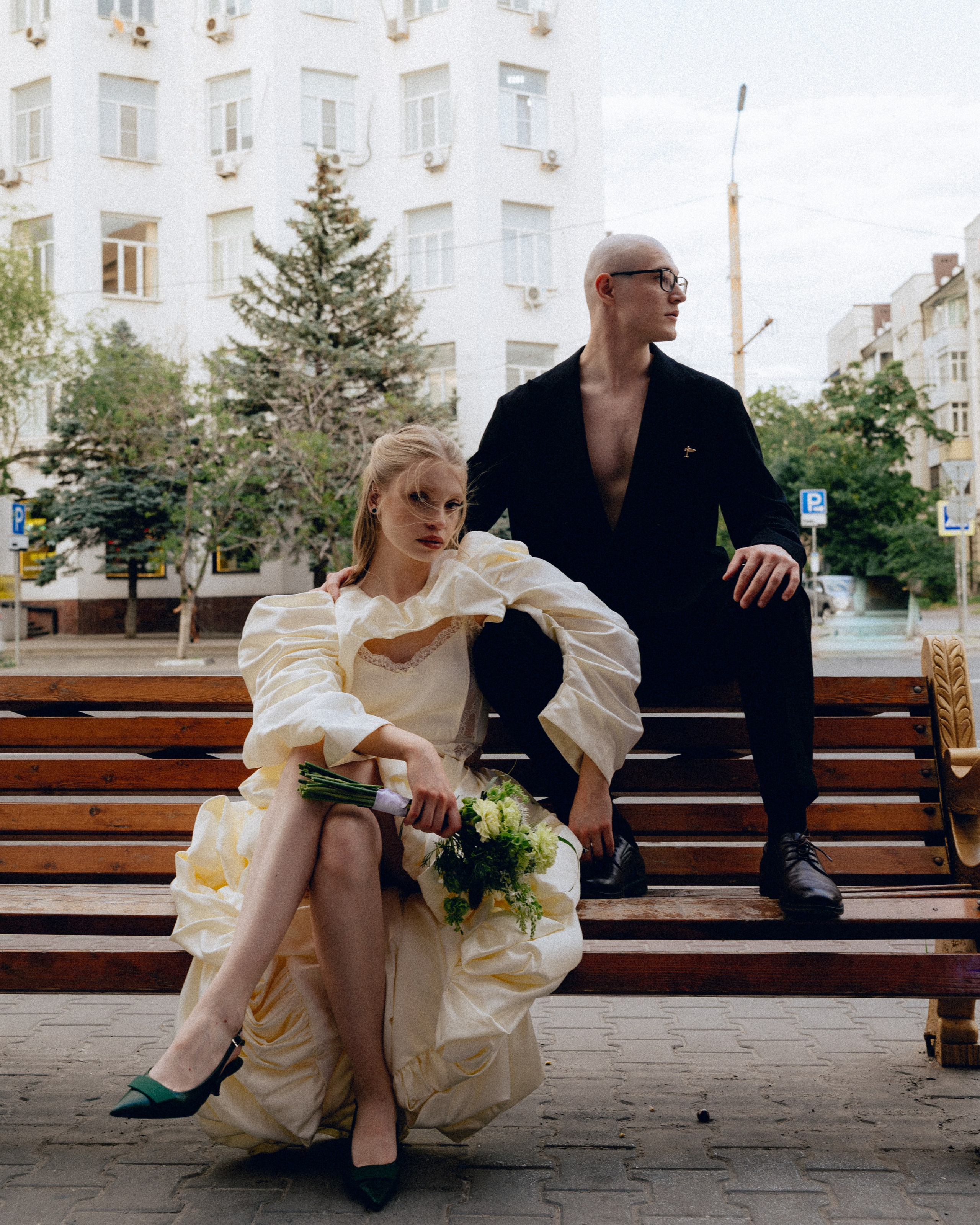 Свадебная прогулка с Питерским вайбом. Фотограф Алена Банько