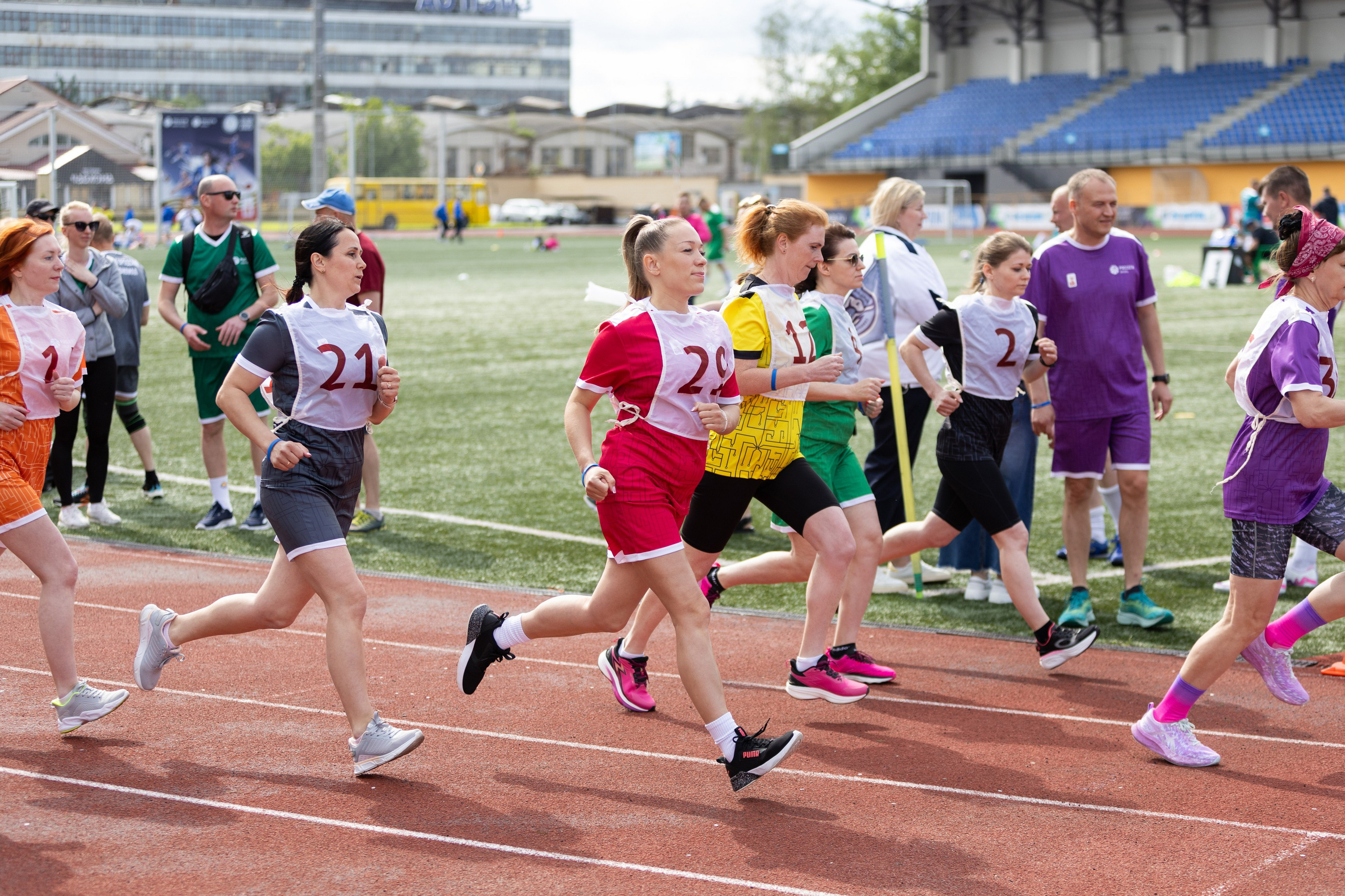Летняя спартакиада «Росссети». Снимаю съемки