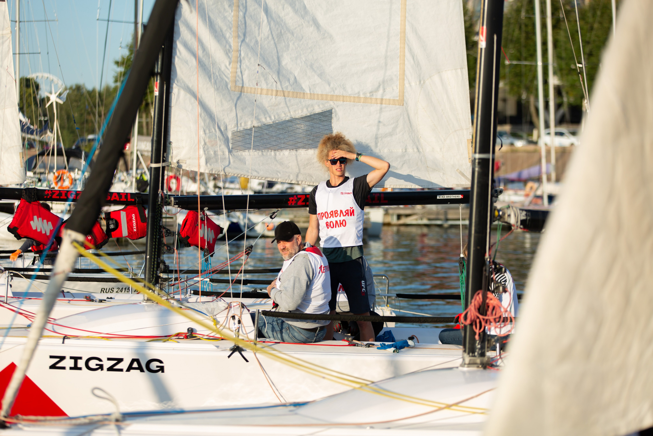 Яхтинг для «Петровича». Снимаю съемки