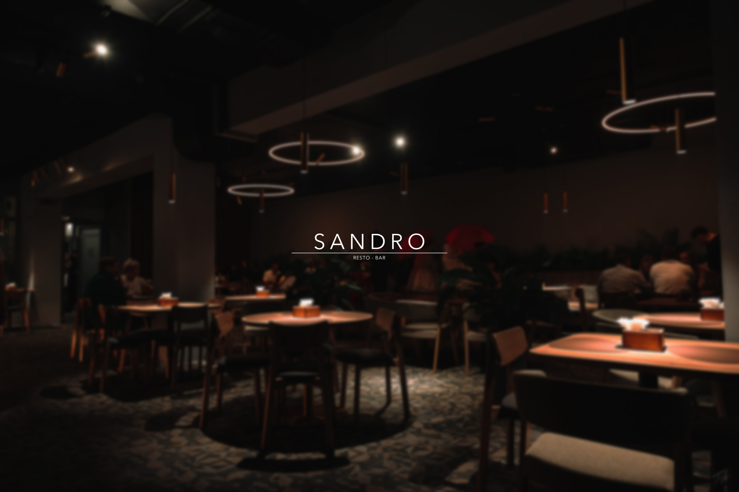 SANDRO. RESTO-BAR. Производство фото и видео