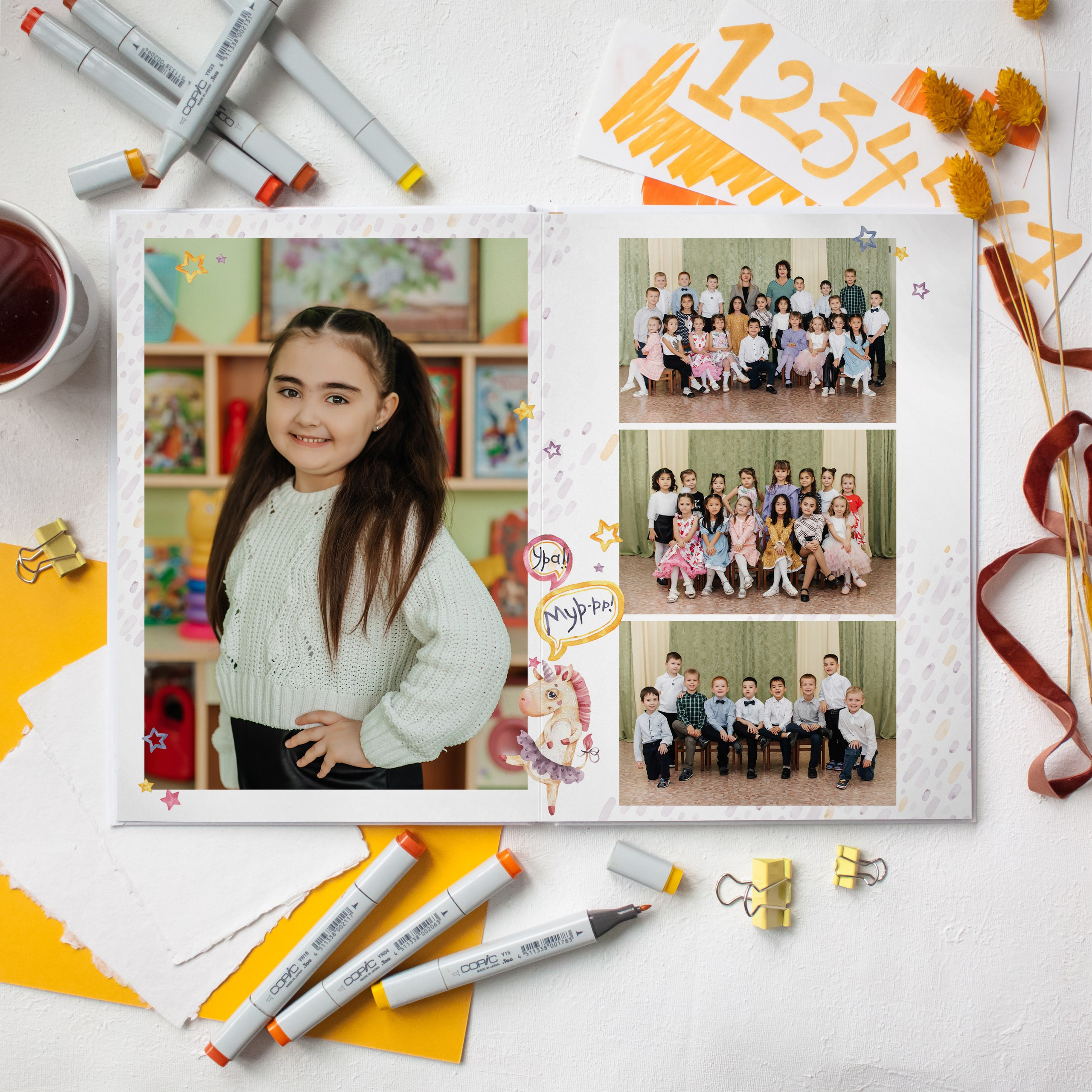 Единорожки. Дизайнер fotokniga_ast