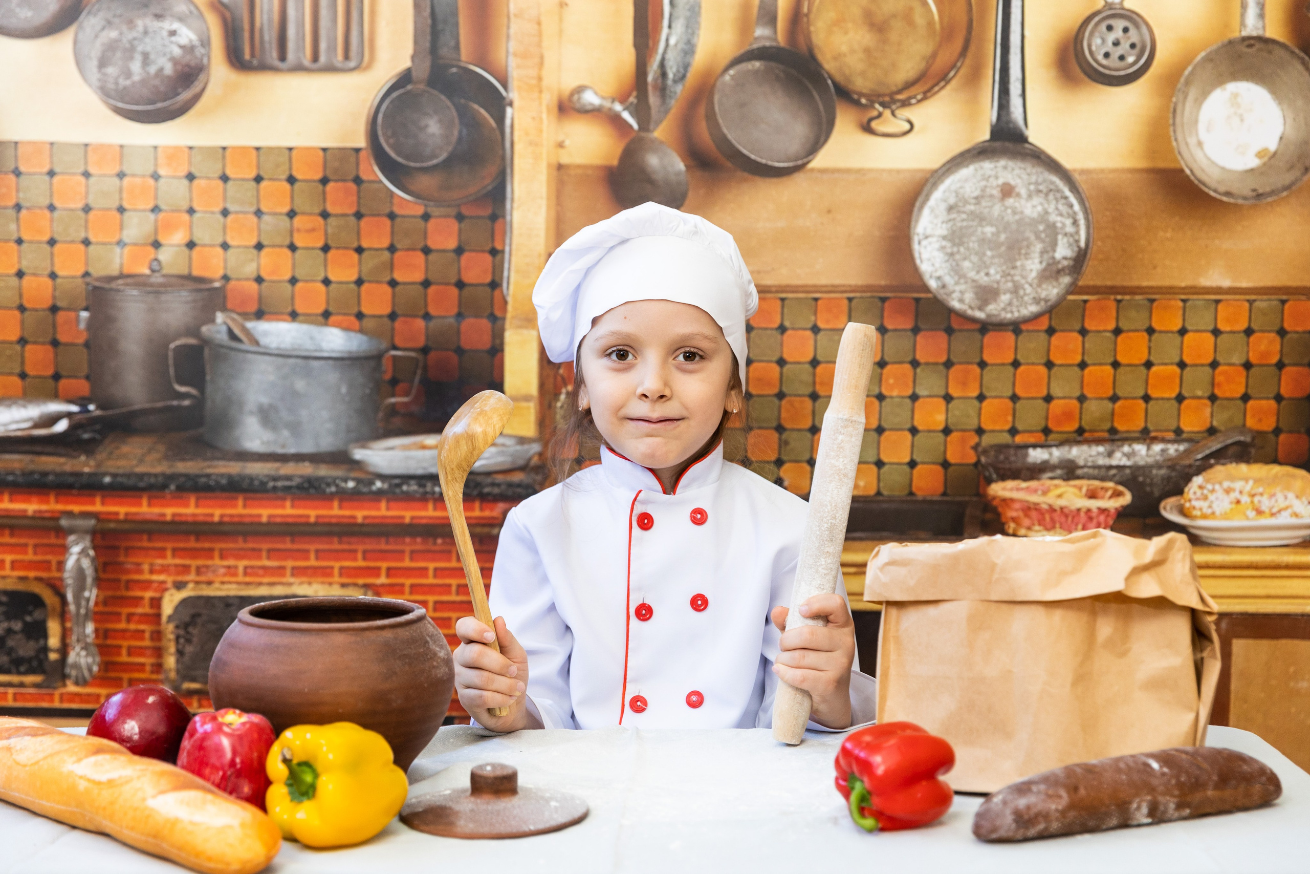 Тематическая «Поварята». Семейный, детский, школьный фотограф в Благовещенске Яна Белоусова