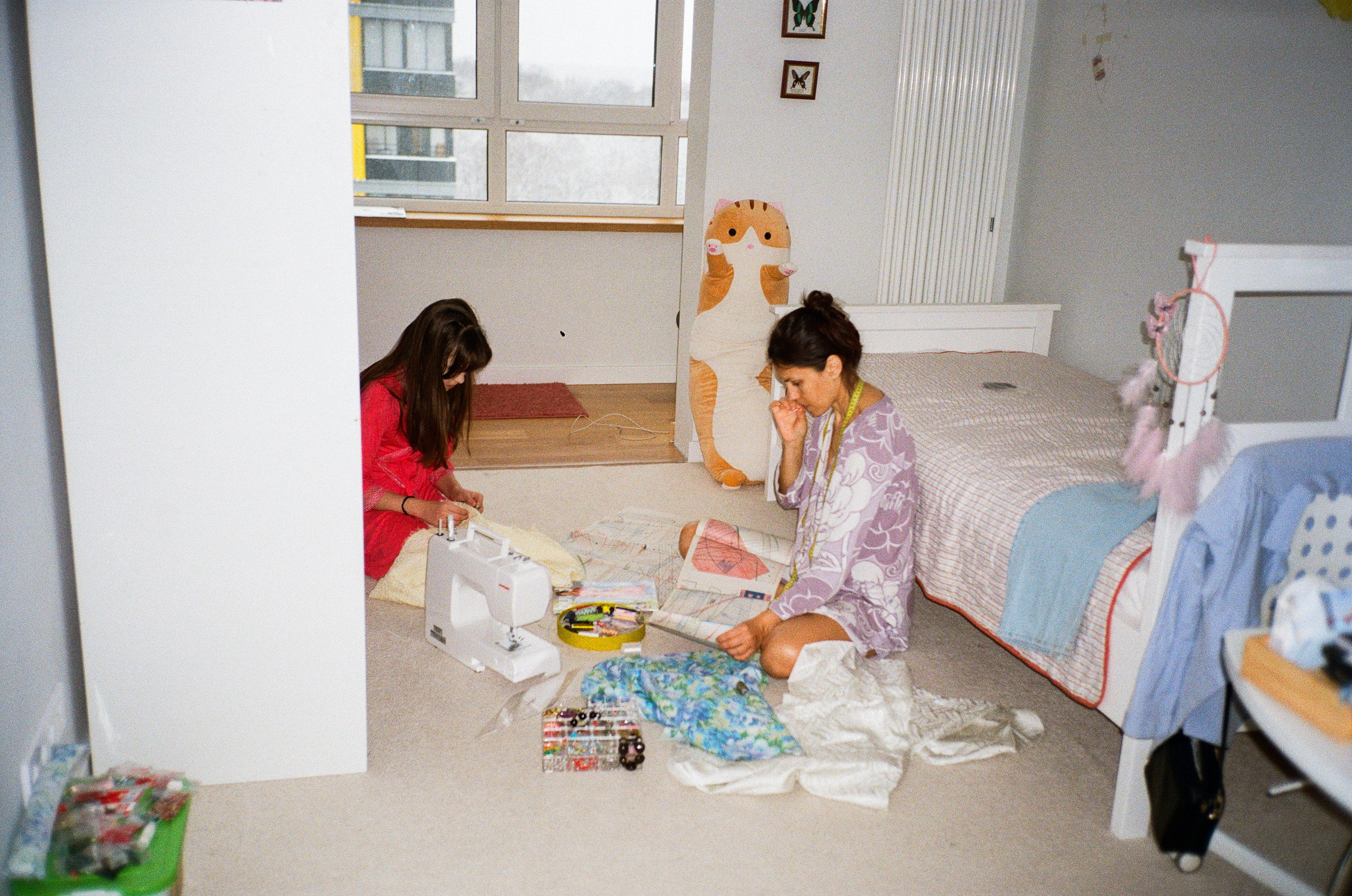 Нестандартные истории и плёнка. Семейный LIFESTYLE фотограф в Москве