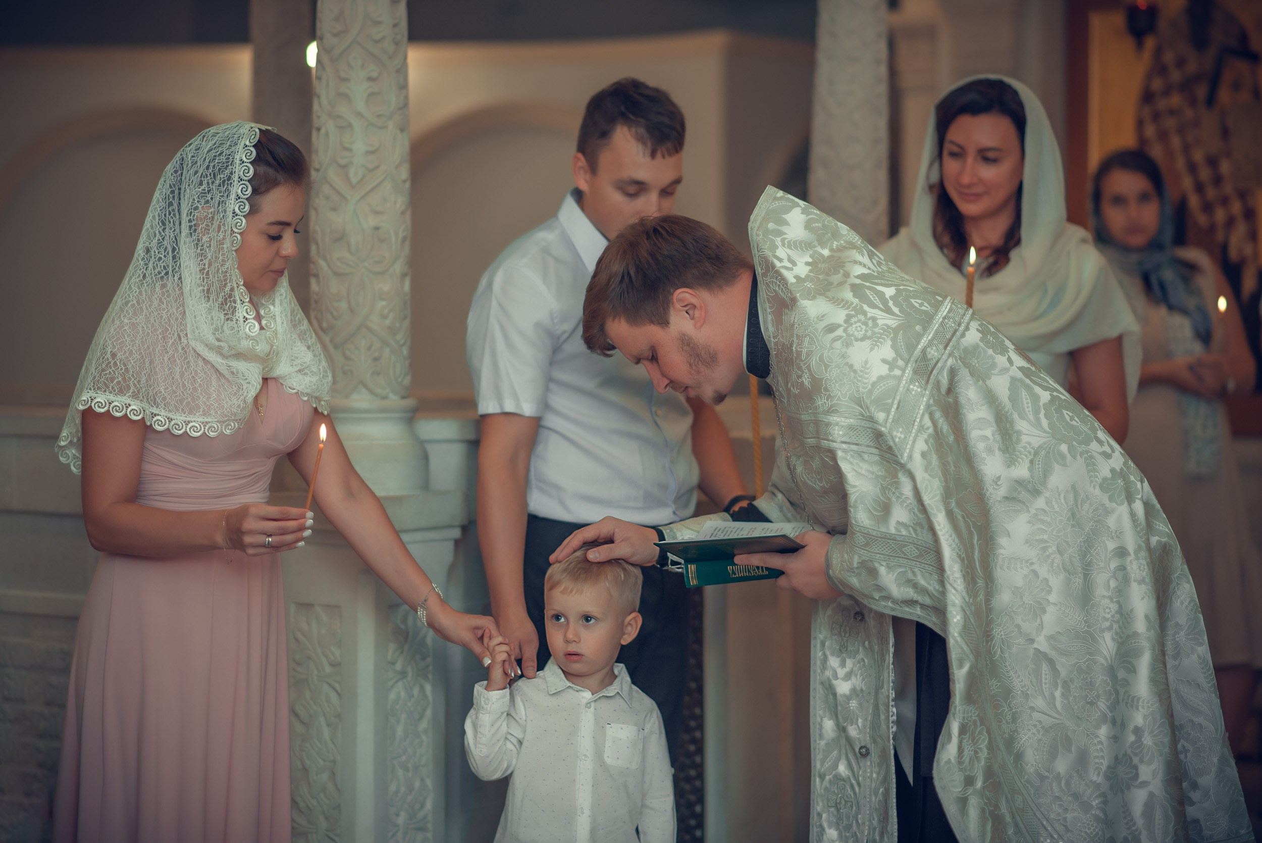 Таинство Крещения. Мирон. Фотографии. Фотограф Стеценко Наталия. Одинцово, Москва, Московская область
