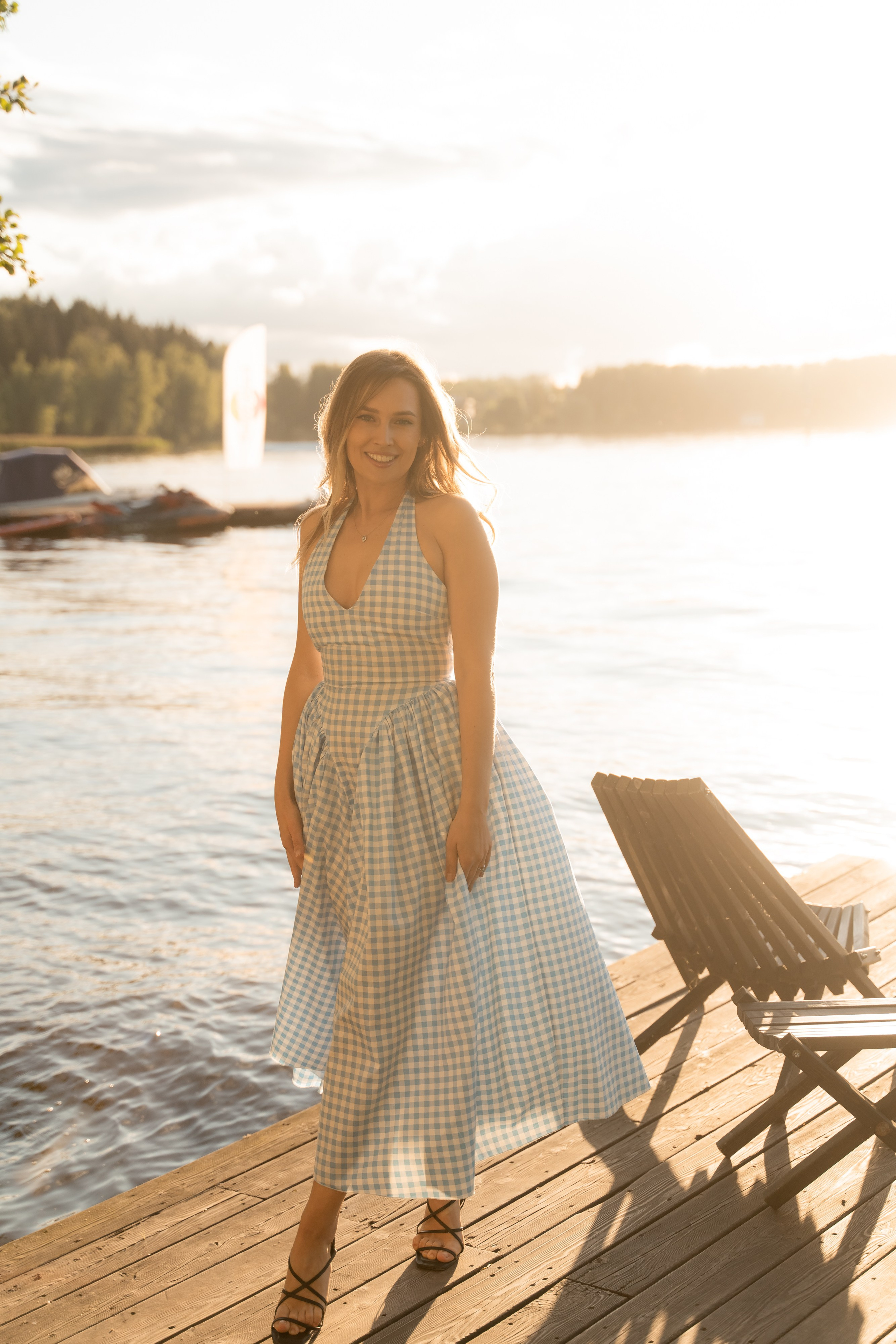 Летний день рождения Лены в яхт-клубе. Портретный и свадебный фотограф Алла Карени Москва