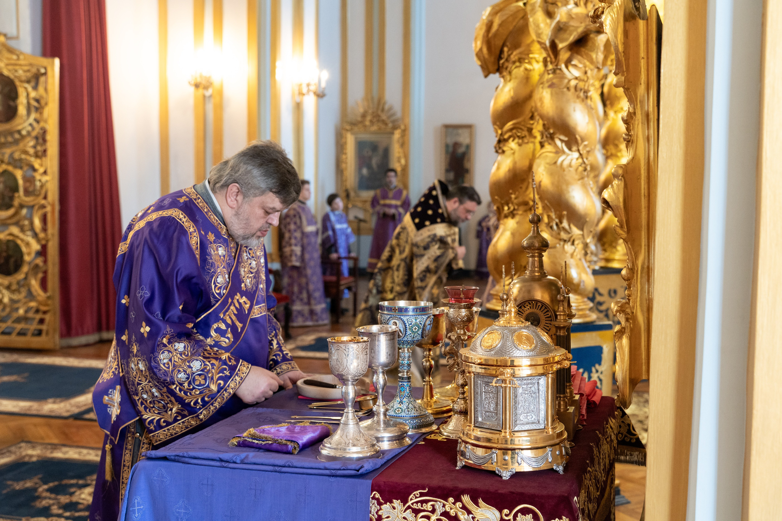 Неделя 5-я Великого поста, прп. Марии Египетской. Прп. Алексия, человека Божия. НИКОЛО-БОГОЯВЛЕНСКИЙ МОРСКОЙ СОБОР