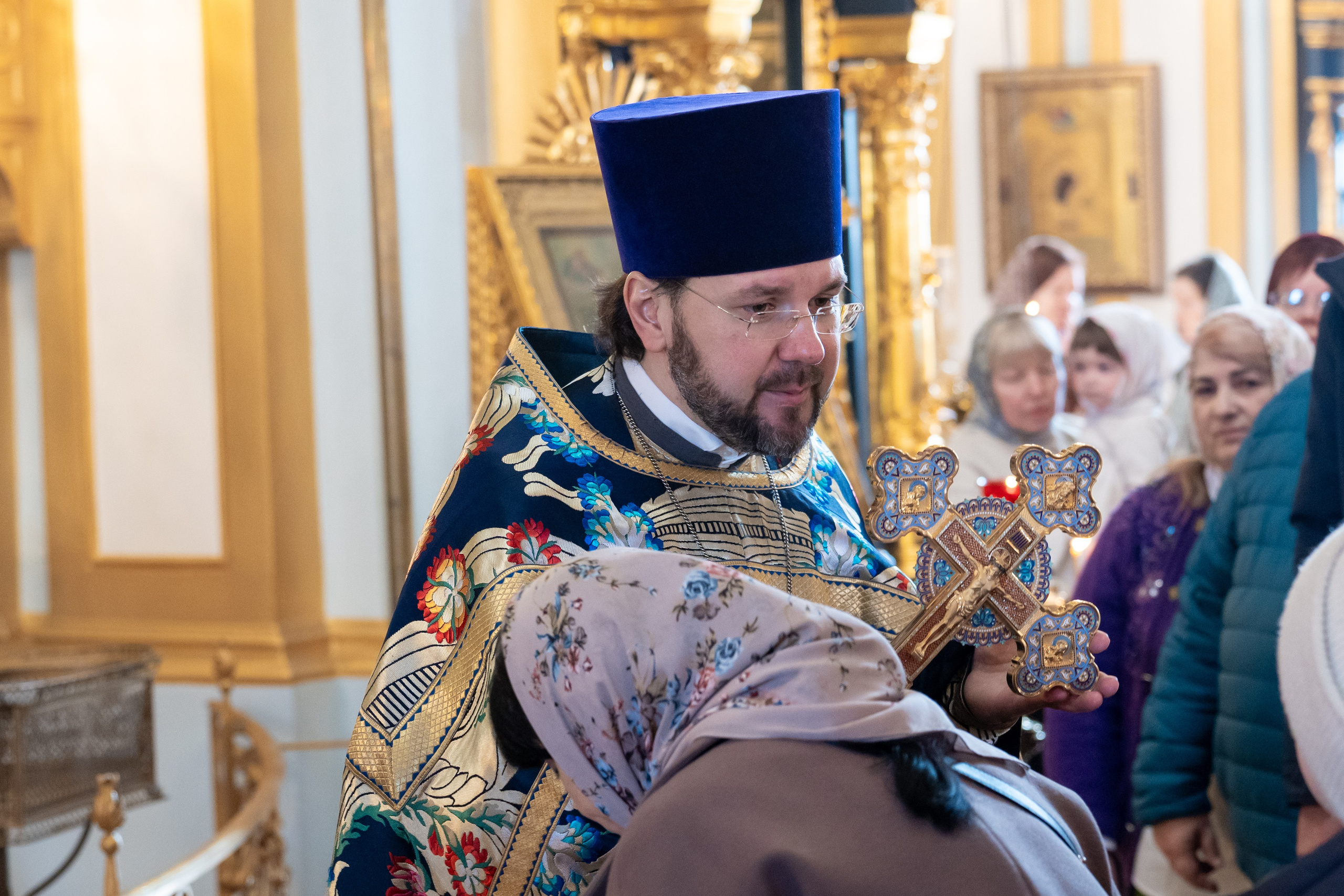 Неделя 4-я Великого поста, прп. Иоанна Лествичника. Святых сорока мучеников, в Севастийском озере мучившихся. НИКОЛО-БОГОЯВЛЕНСКИЙ МОРСКОЙ СОБОР