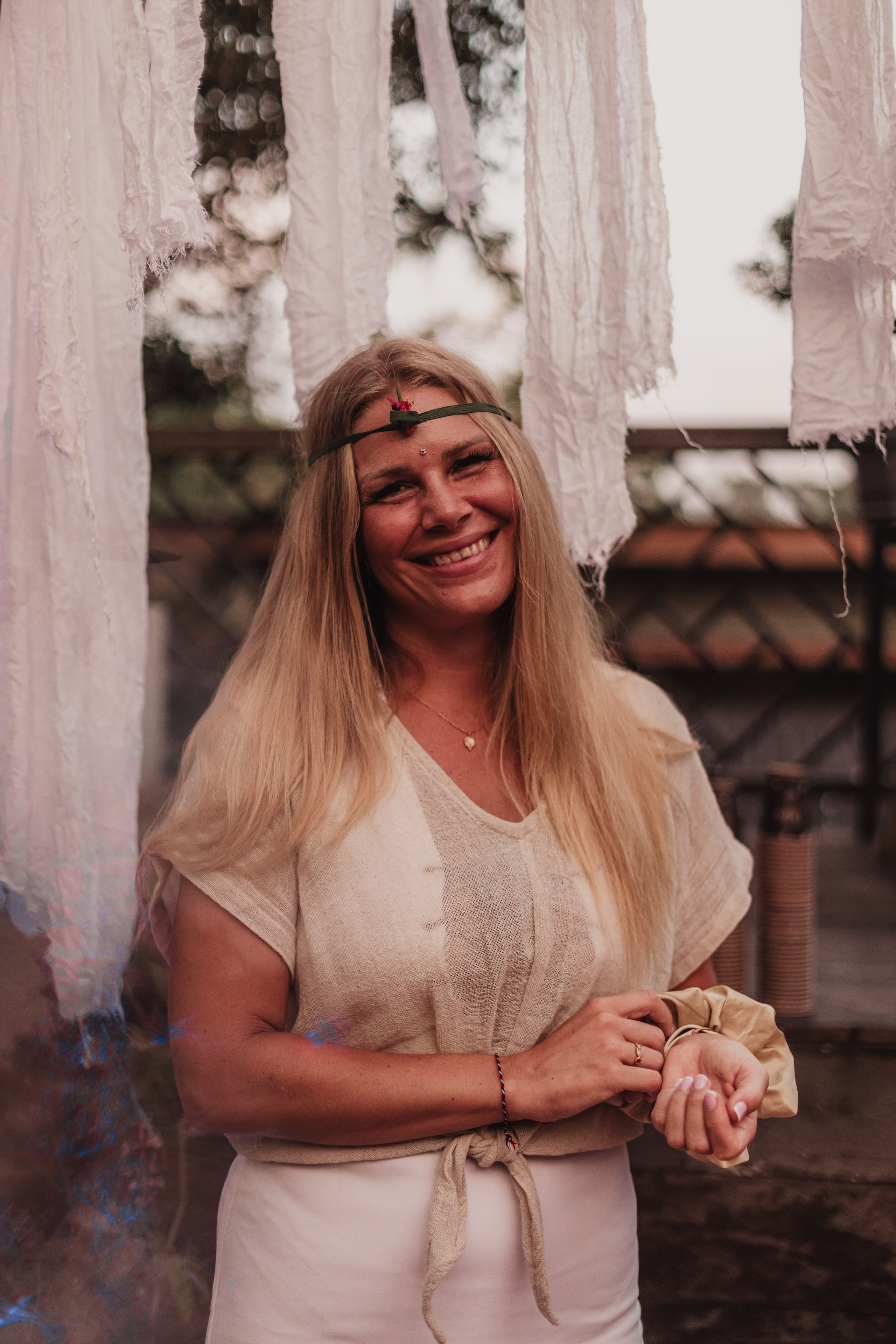 Navaratri w Bhakti Bliss at Dragon tea temple. Мариам Багдасарян