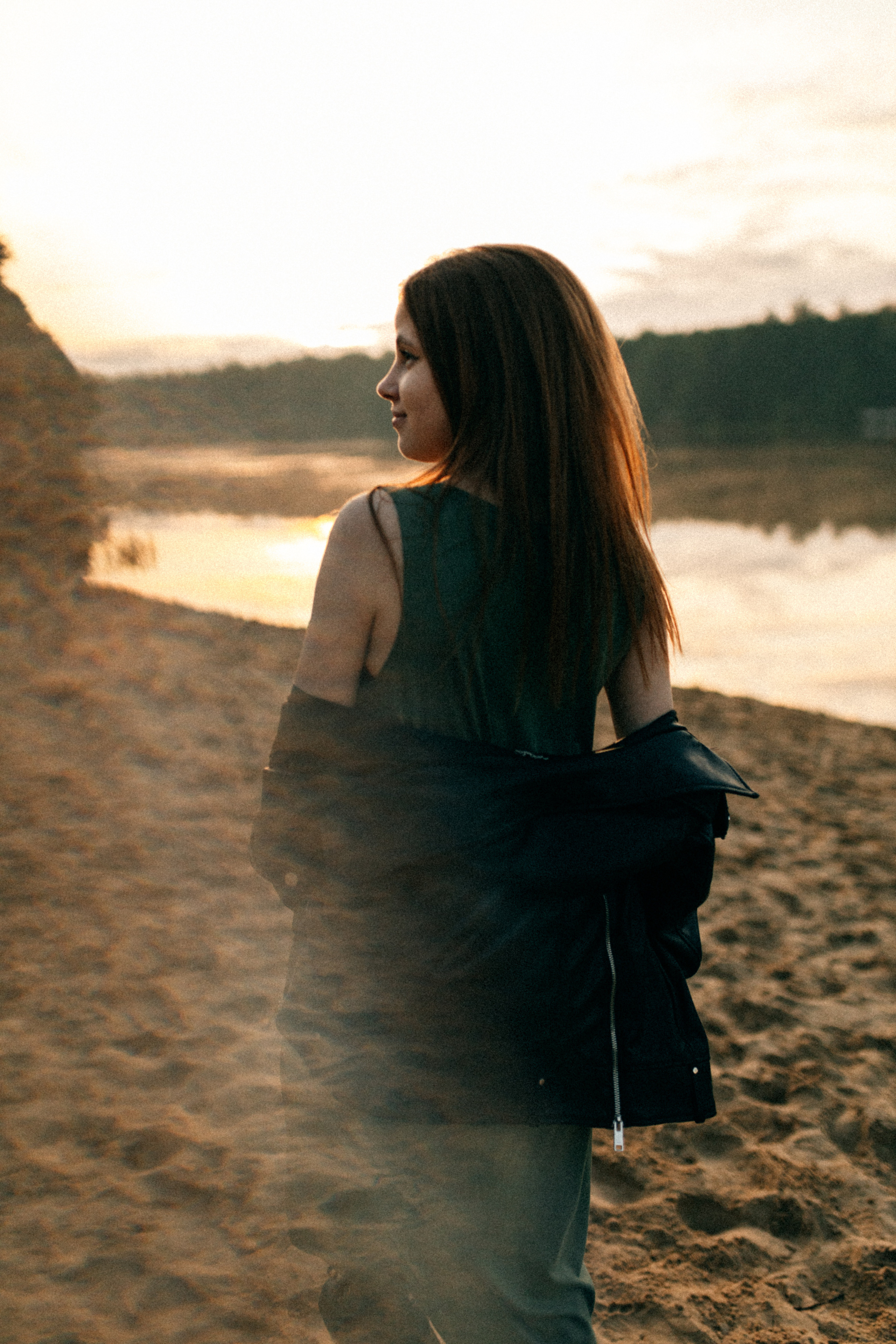 Аня. Съёмка на пляже. Фотограф НОГИНСК, Москва, Анастасия Белая